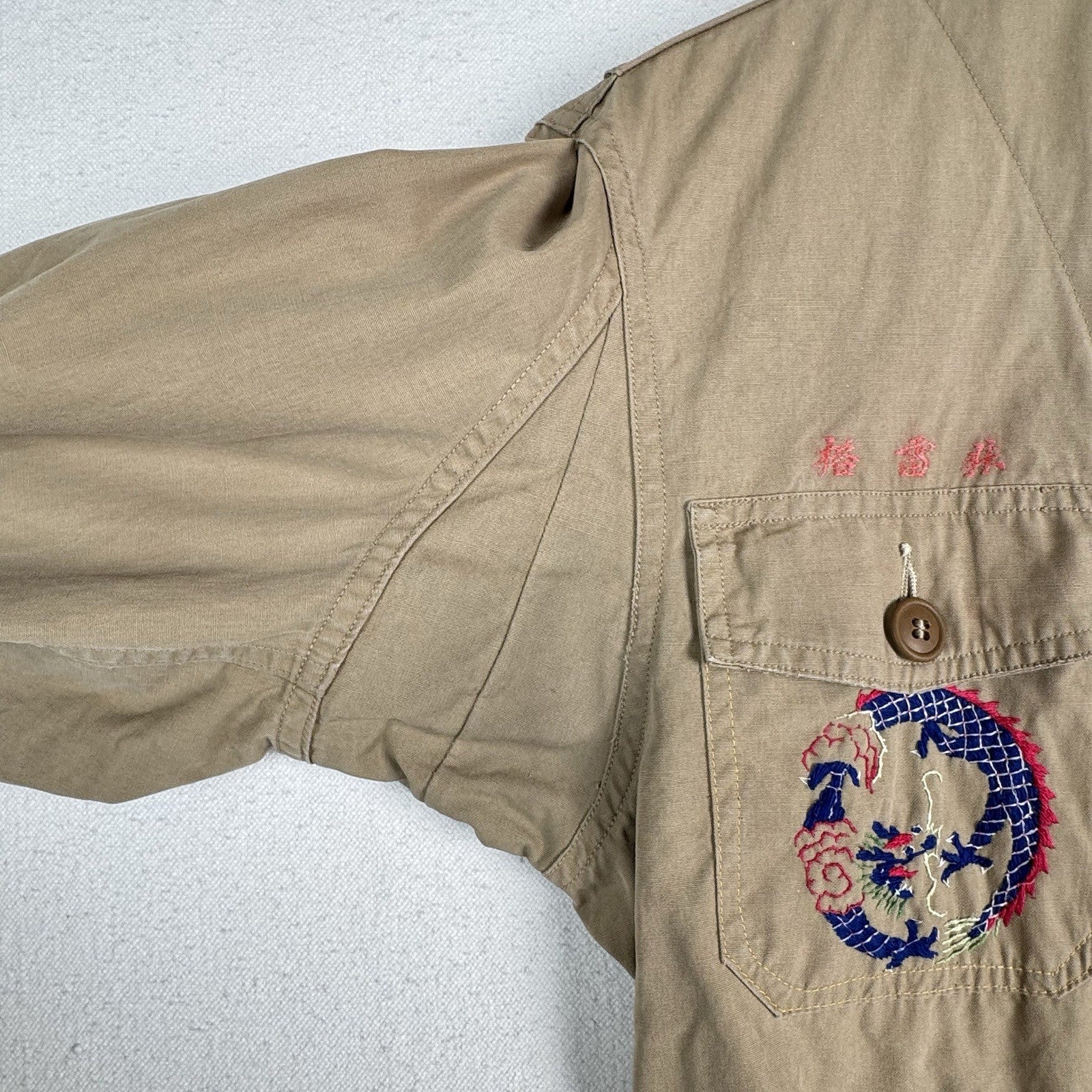 Vintage 40s WW2 US Navy Summer Aviator Jacket Size 36 AN-J-2 Conmar Military USN