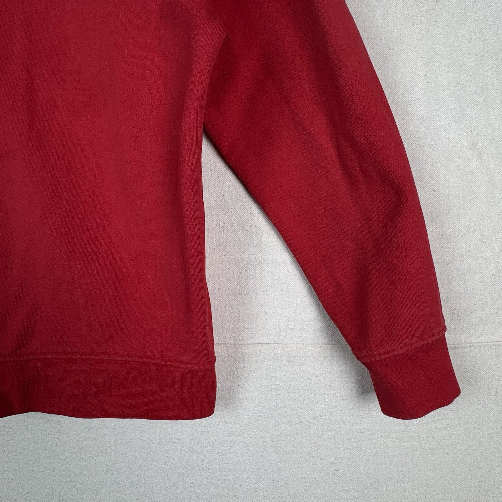 Nike Air Jordan Flight Logo Fleece Pullover Hoodie Men Sz L Red DQ7338-612