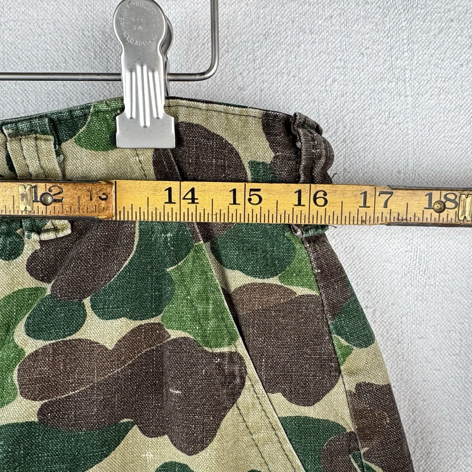 70’s Vtg Ranger Vietnam Duck Camo Hunting Pants Men’s M Fits 32x27