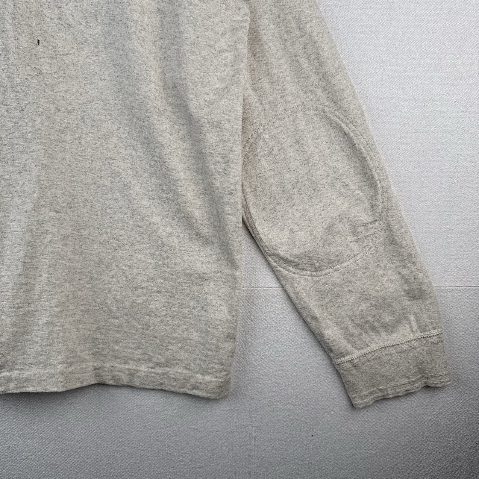 90s Vtg Polo Ralph Lauren Sailor Shoulder Button Sweater Alpaca Beige 2XL *Read