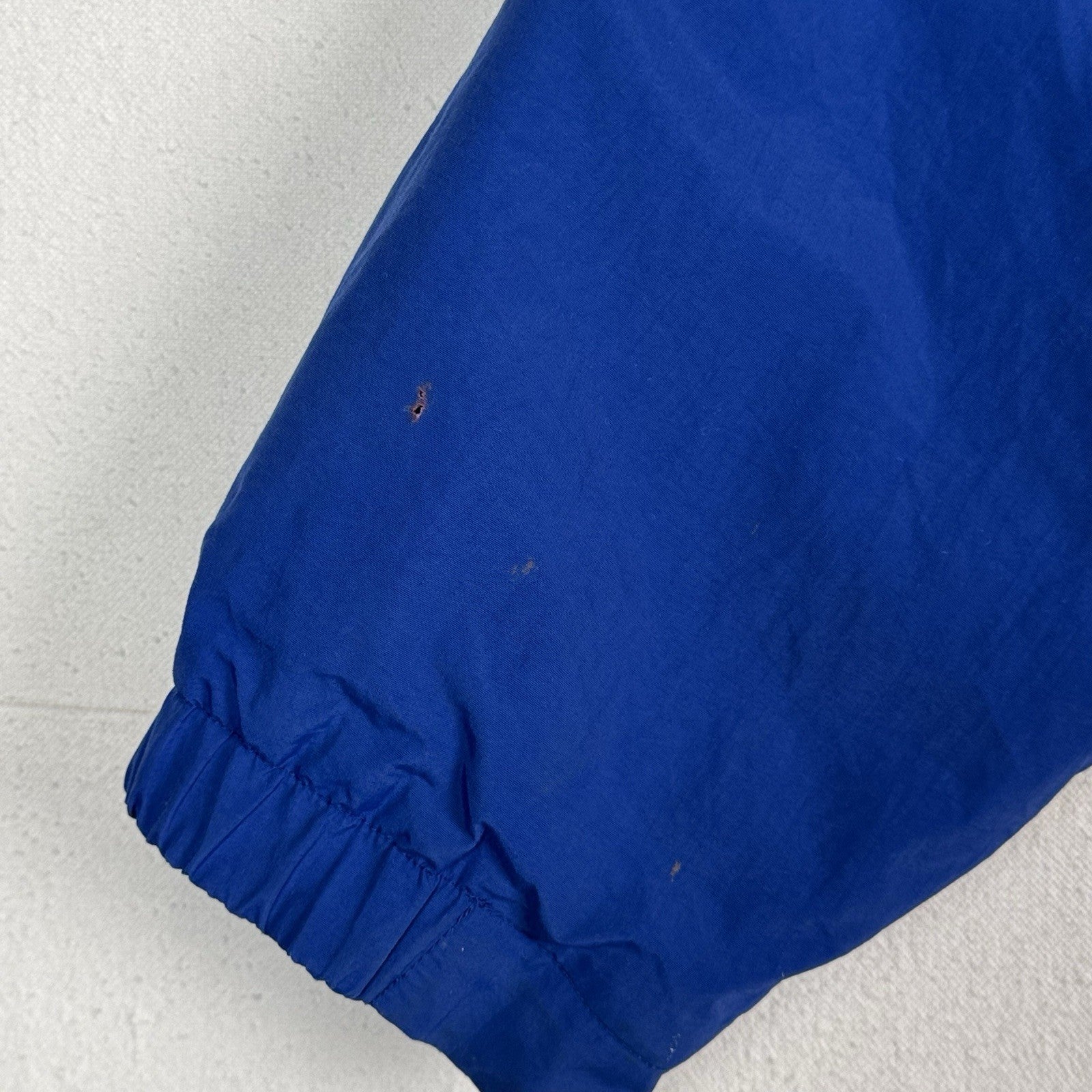 Vintage Eddie Bauer Men’s Polartec Blue Nylon Insulated Windbreaker Jacket *Read