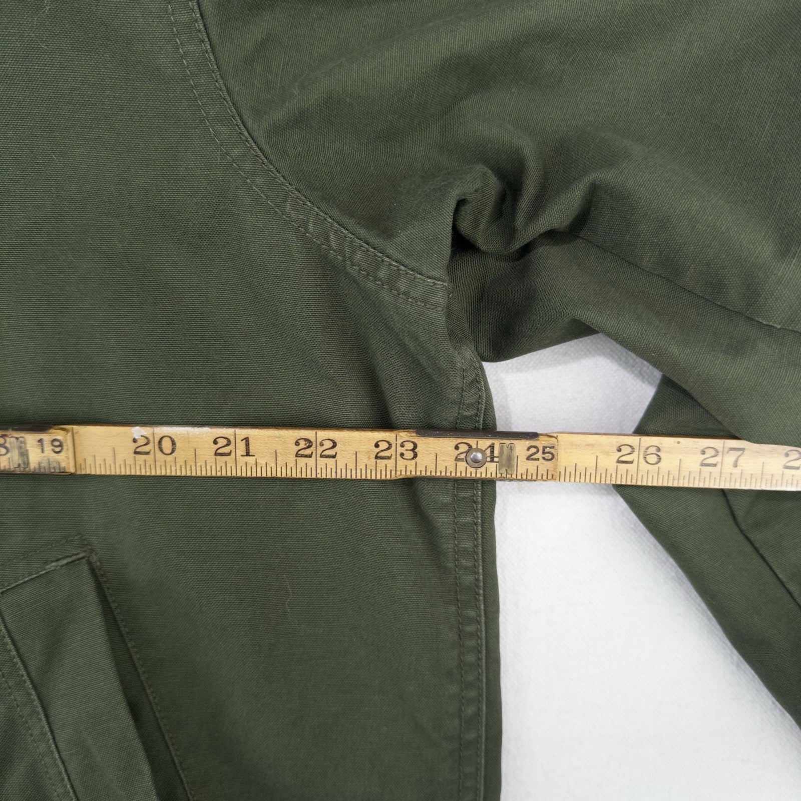 90’s Vtg LL Bean Women’s XL (48) Chore Barn Coat Jacket Lined Rare Green