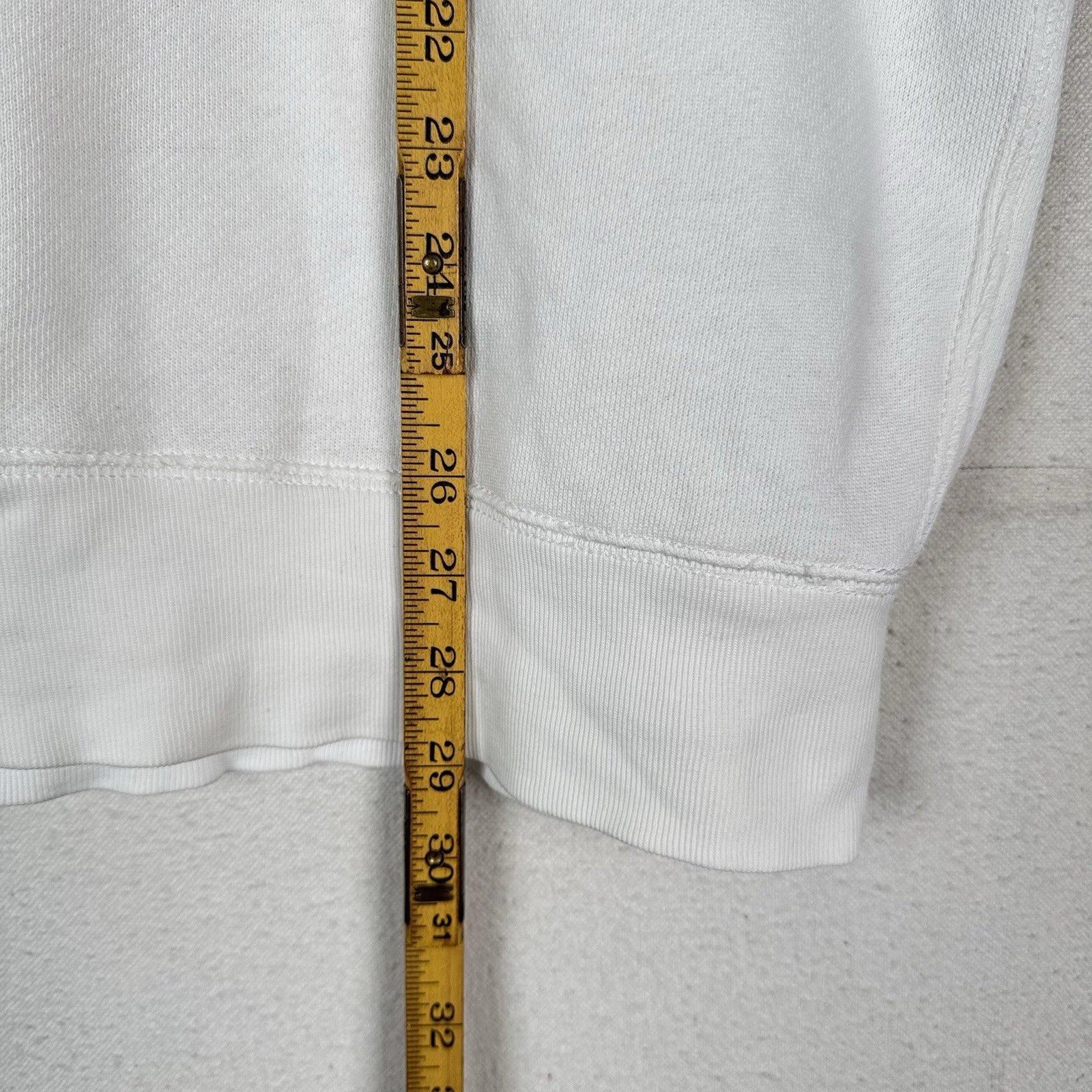 Vtg 90s Polo Ralph Lauren Men’s XL Polo Club Naval Crewneck Sweatshirt White