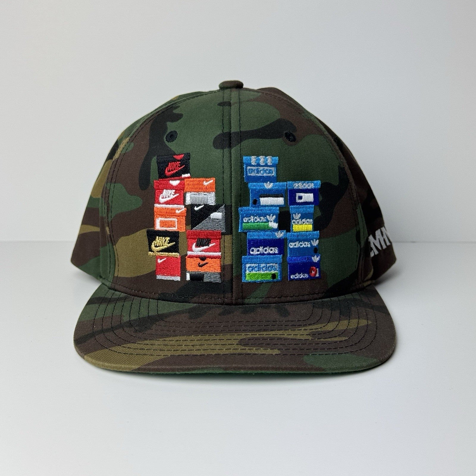 CMNY Camo Snapback Shoebox Stack Sneakerhead