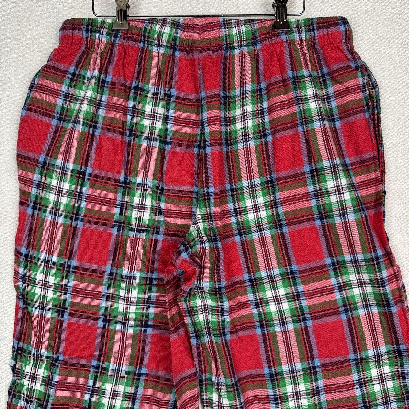 Lands End Men’s L 36-38 Colorful Flannel Plaid Lounge Pants NWOT