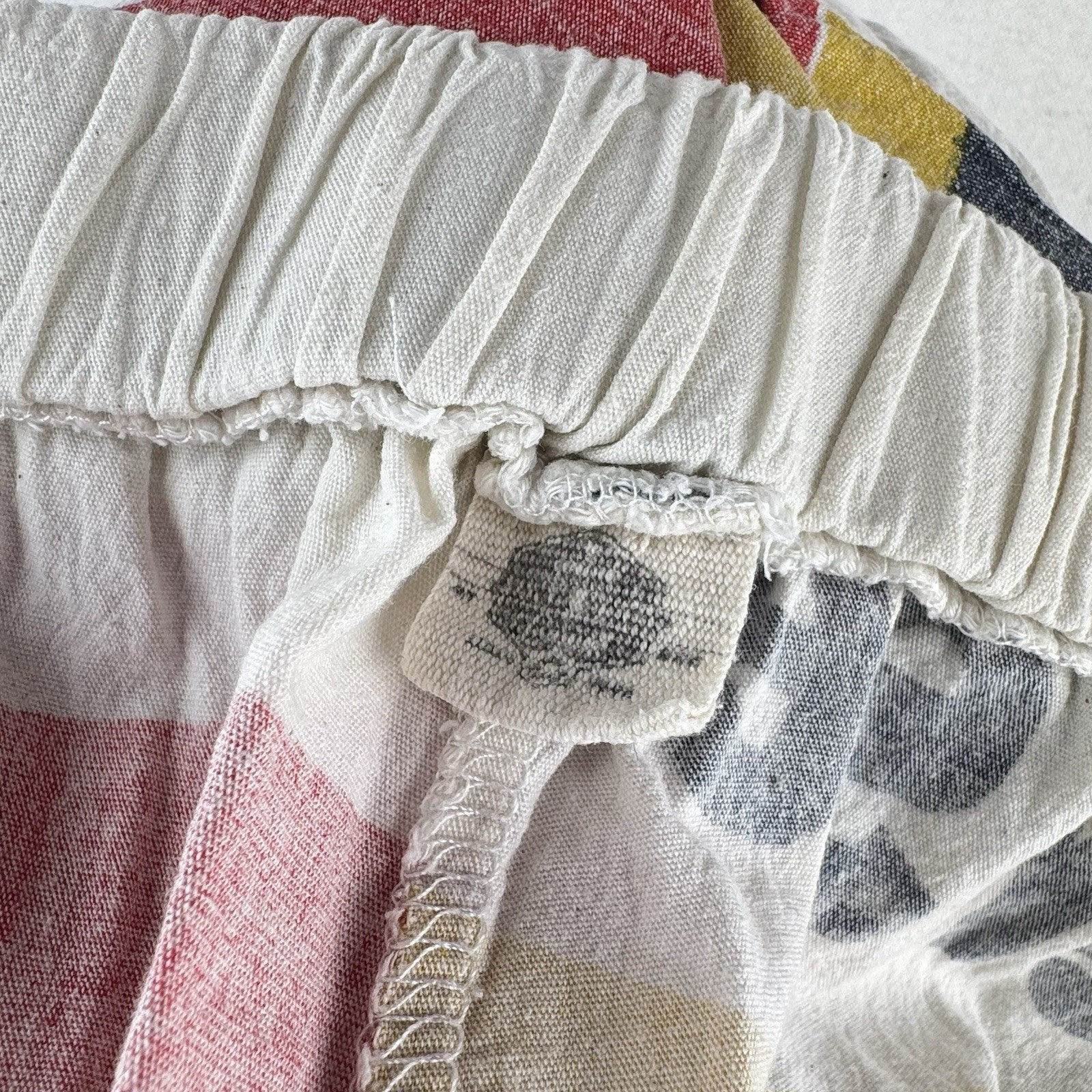 Junk Shop Sunflower Seed Flour Sack Drawstring Shorts Women’s Small 28x3