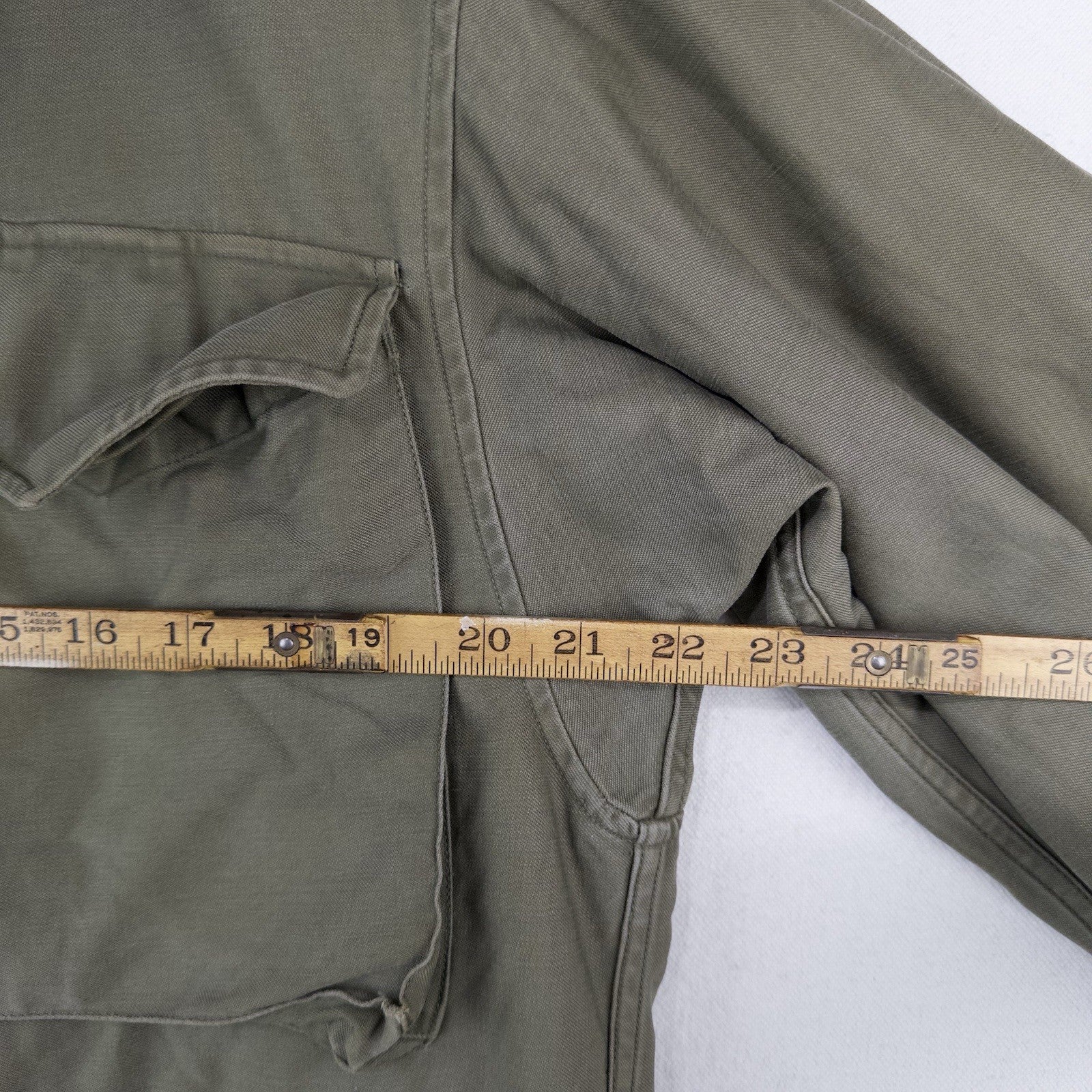 40’s Vtg US Army M43 Field Jacket OD Green Men’s 38R US Military WWII