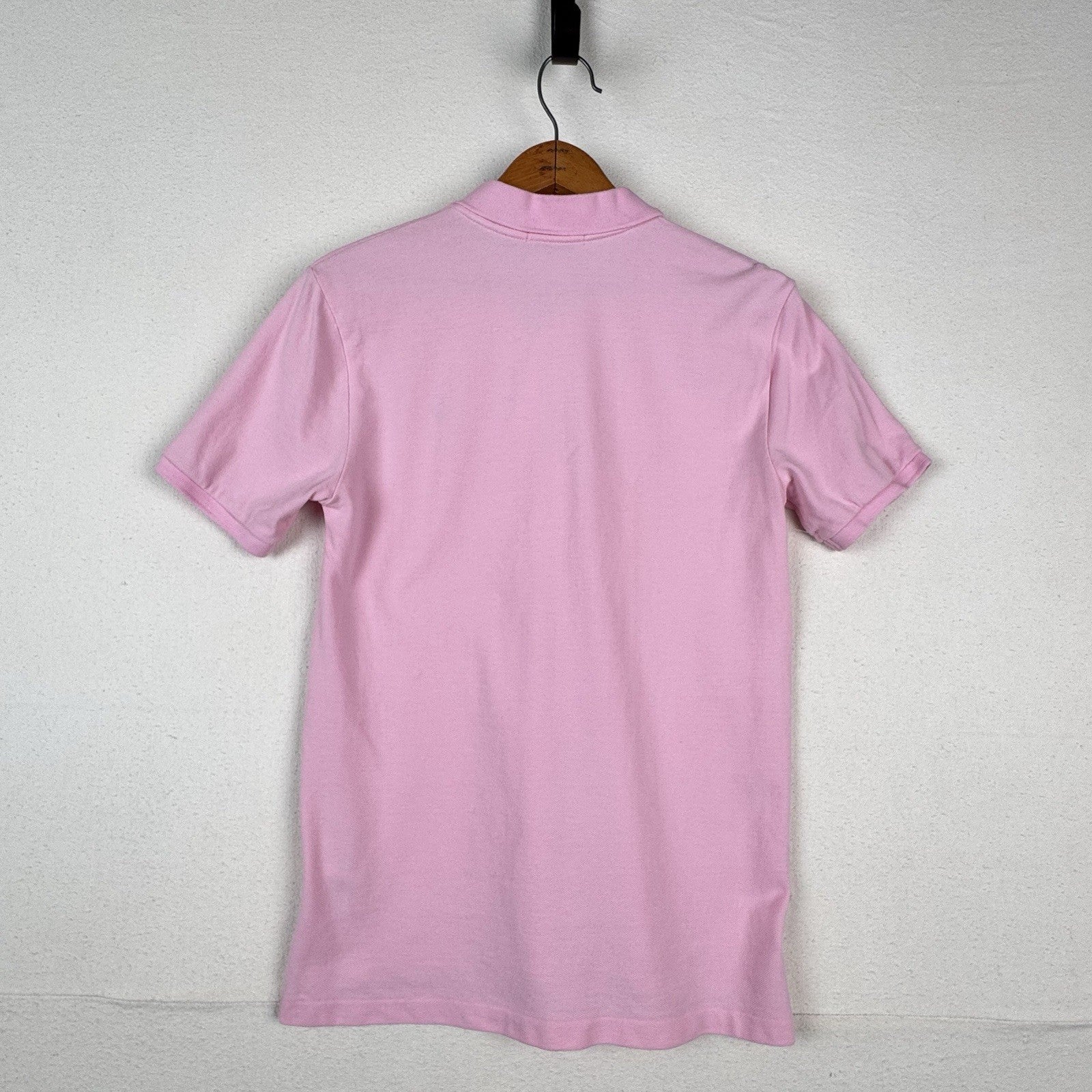 Polo Ralph Lauren Short Sleeve Navy Pony Mesh Pink Youth L (14-16)