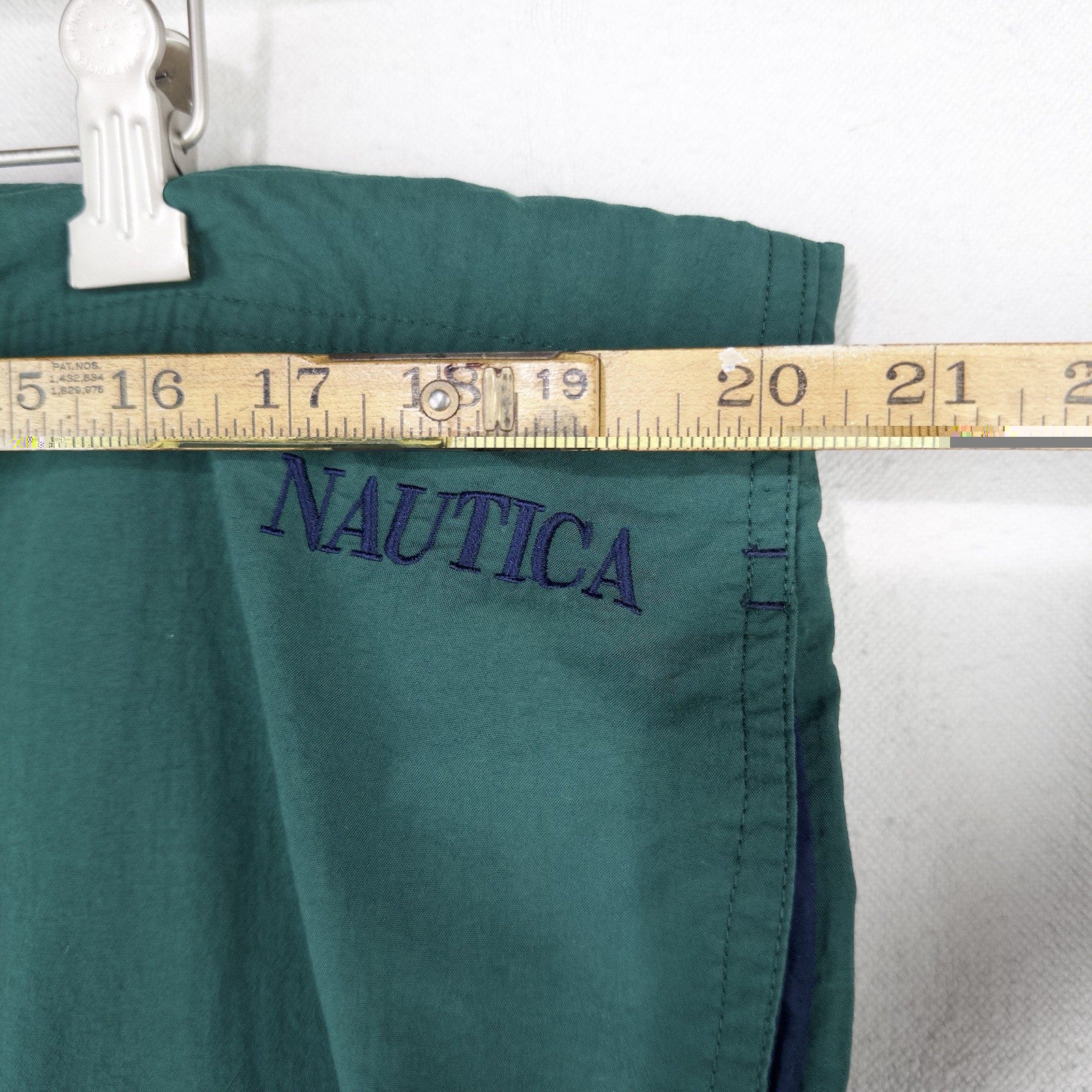 90’s Vtg Nautica Men’s 2 Piece Windbreaker TrackSuit Lined Blue Jacket L/Pants M