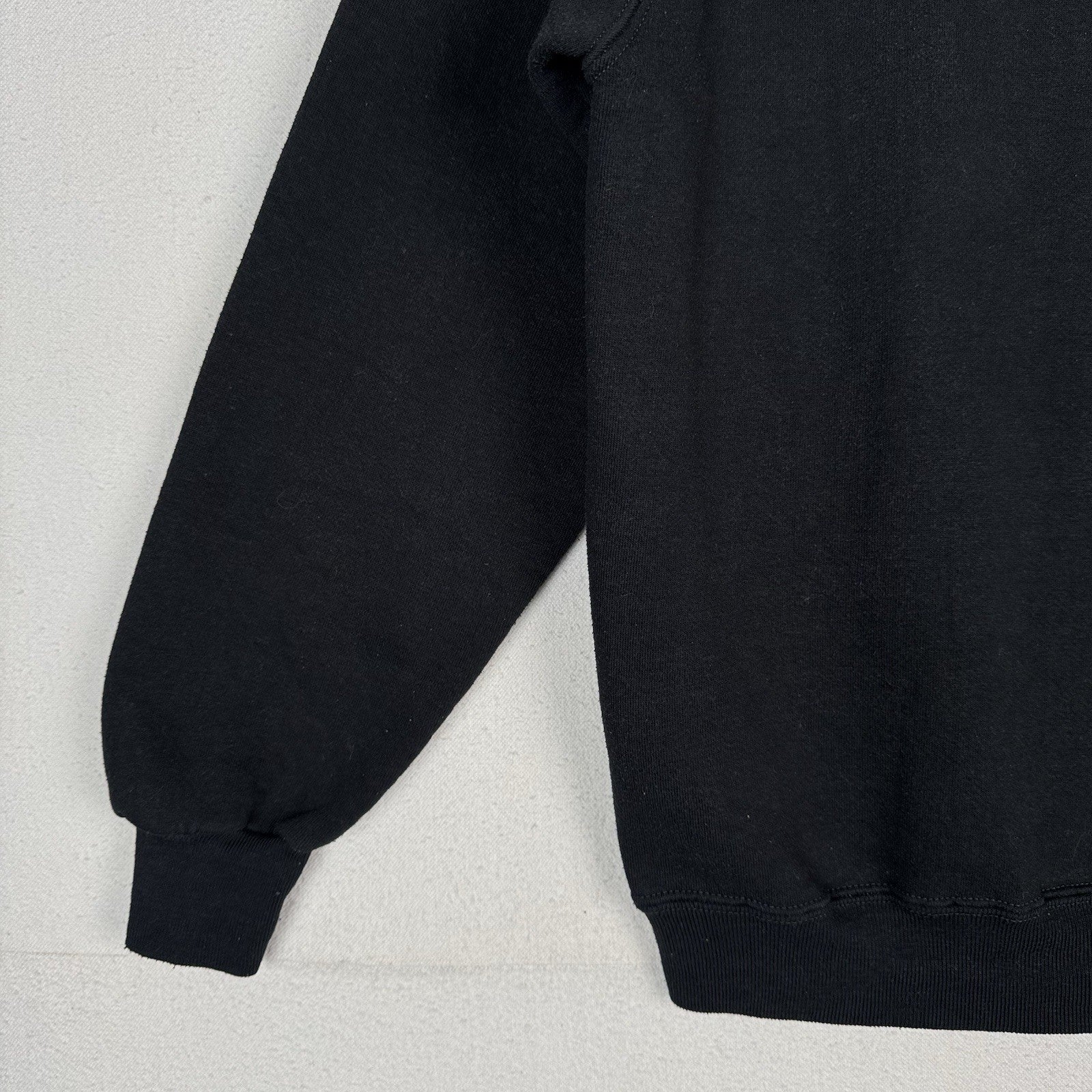 Vtg 80'S Artex University of Michigan Raglan Sweatshirt Made In USA Large Black