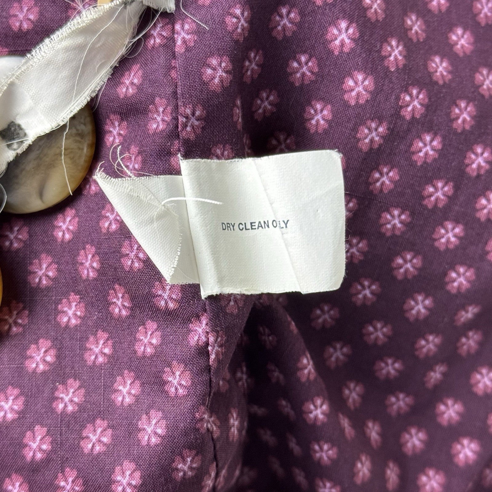 Gap Coat Jacket Womens S Double Breasted Corduroy Tan Beige