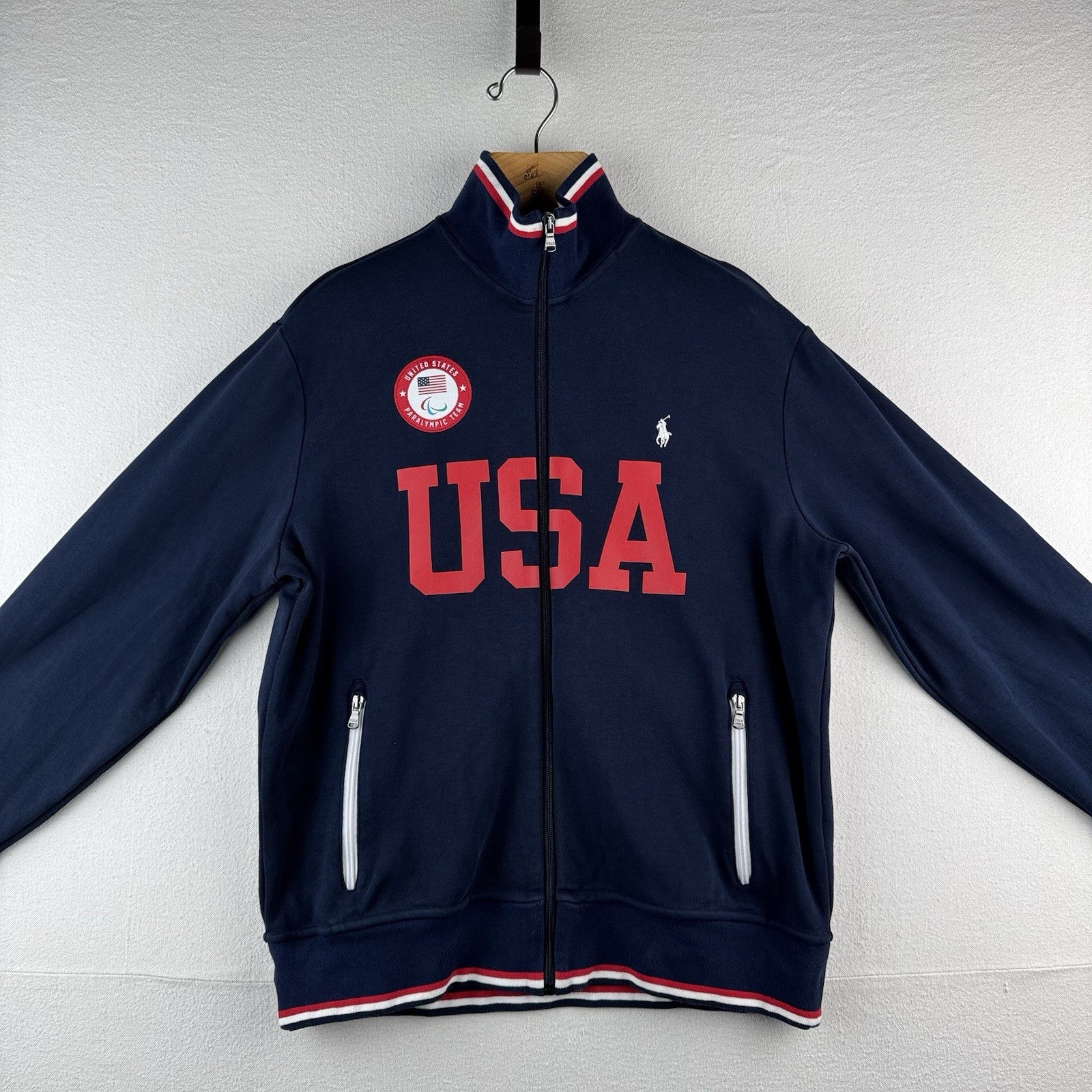 Polo Ralph Lauren Paralympics Jacket Official Team USA Women’s Large 2020 *Read