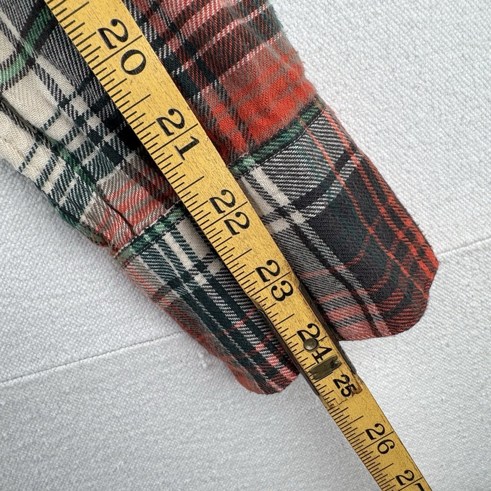 Vtg Polo Ralph Lauren Western Pearl Snap Mens S Brushed Flannel Shirt Plaid