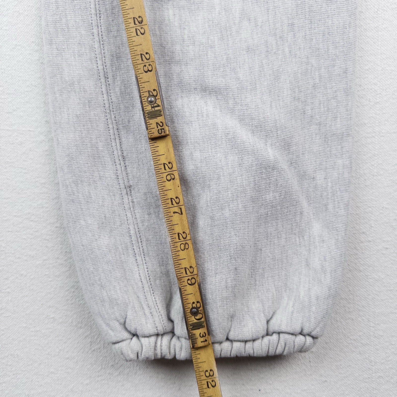 80's Vtg Champion Reverse Weave XL Gray Blank Sweatpants Crotch Gusset USA