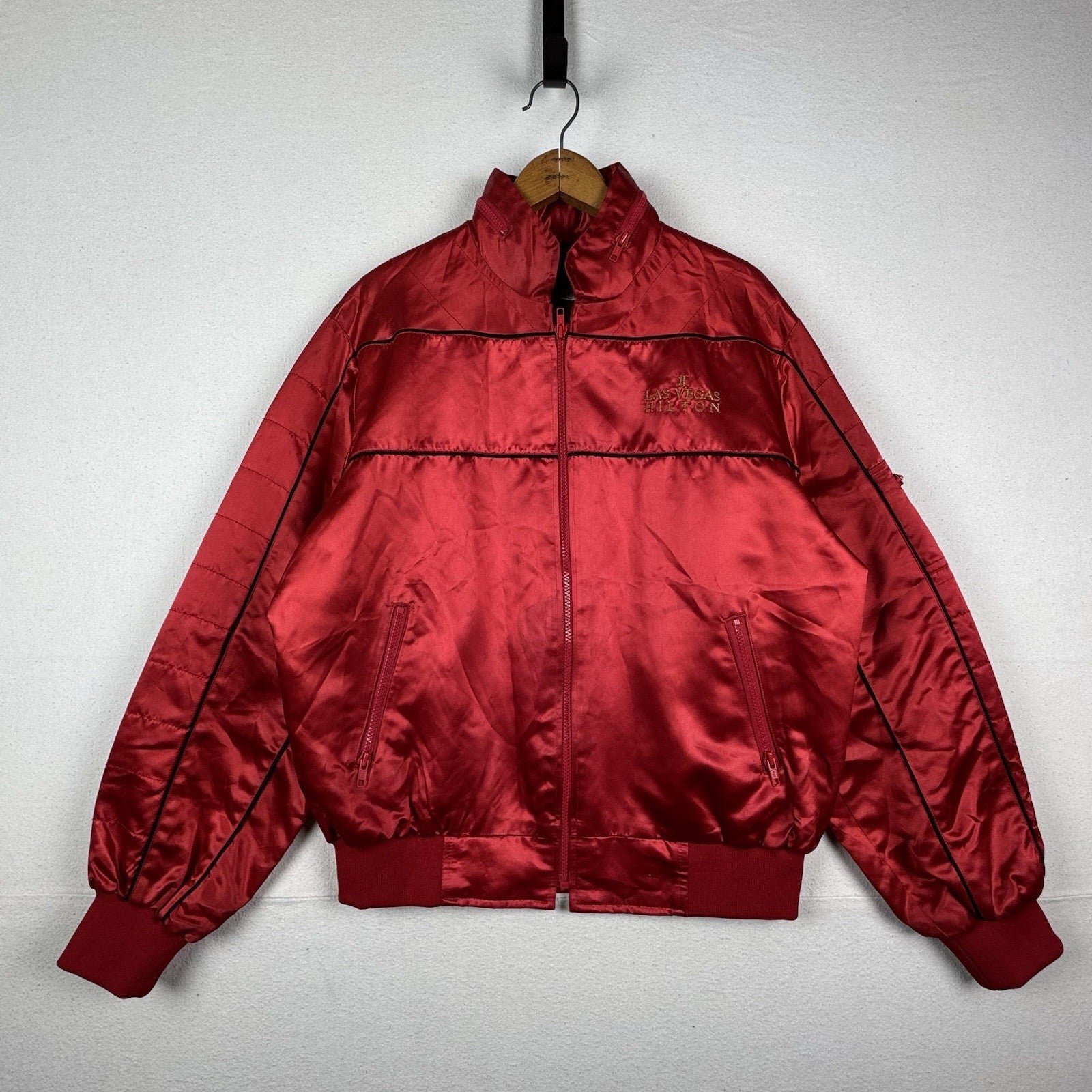 Mike Tyson 1986 Berbick Boxing Fight Jacket Large Vintage Rare Paul *read notes