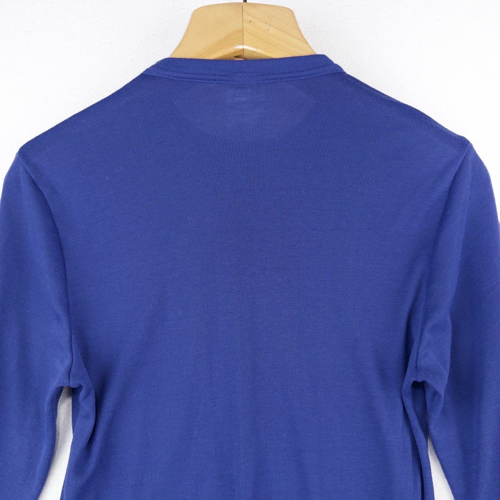 70’s Vtg Patagonia Capilene Shirt Men’s Medium Blue Long Sleeve Thin Made In USA