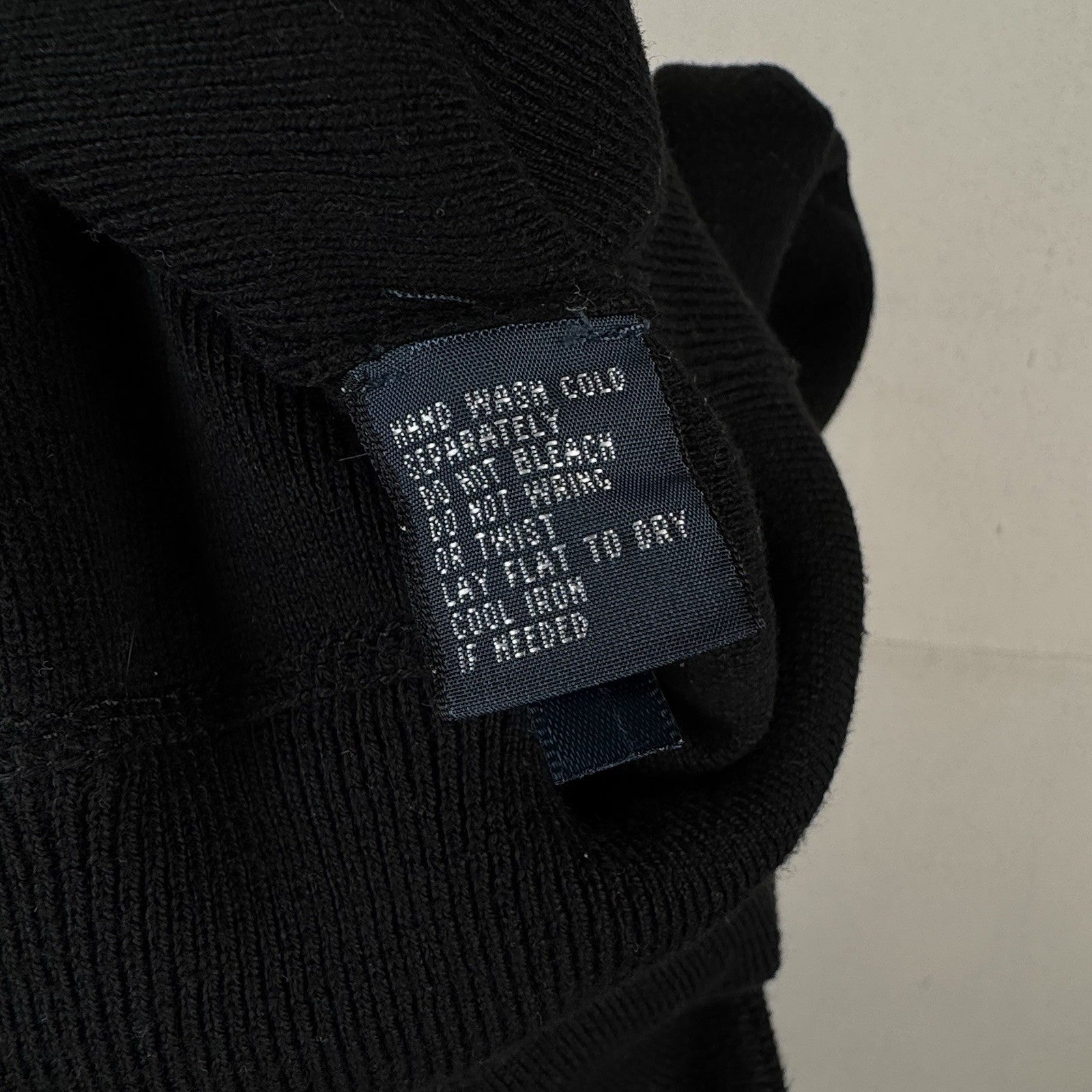 Vintage Polo By Ralph Lauren Men’s Crewneck Sweater Pullover XL XLarge Black