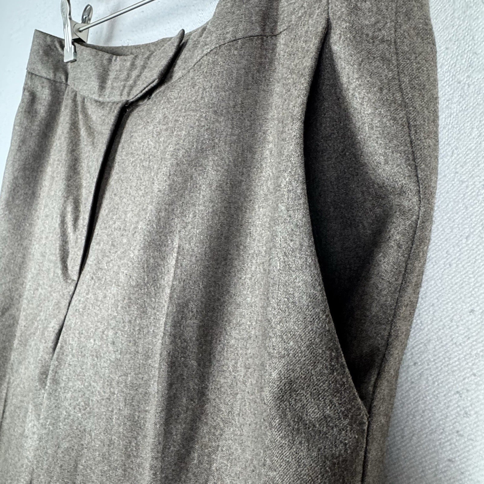Brooks Brothers Carolina Fit Women’s 100% Wool Tan Brown Slacks Size 10