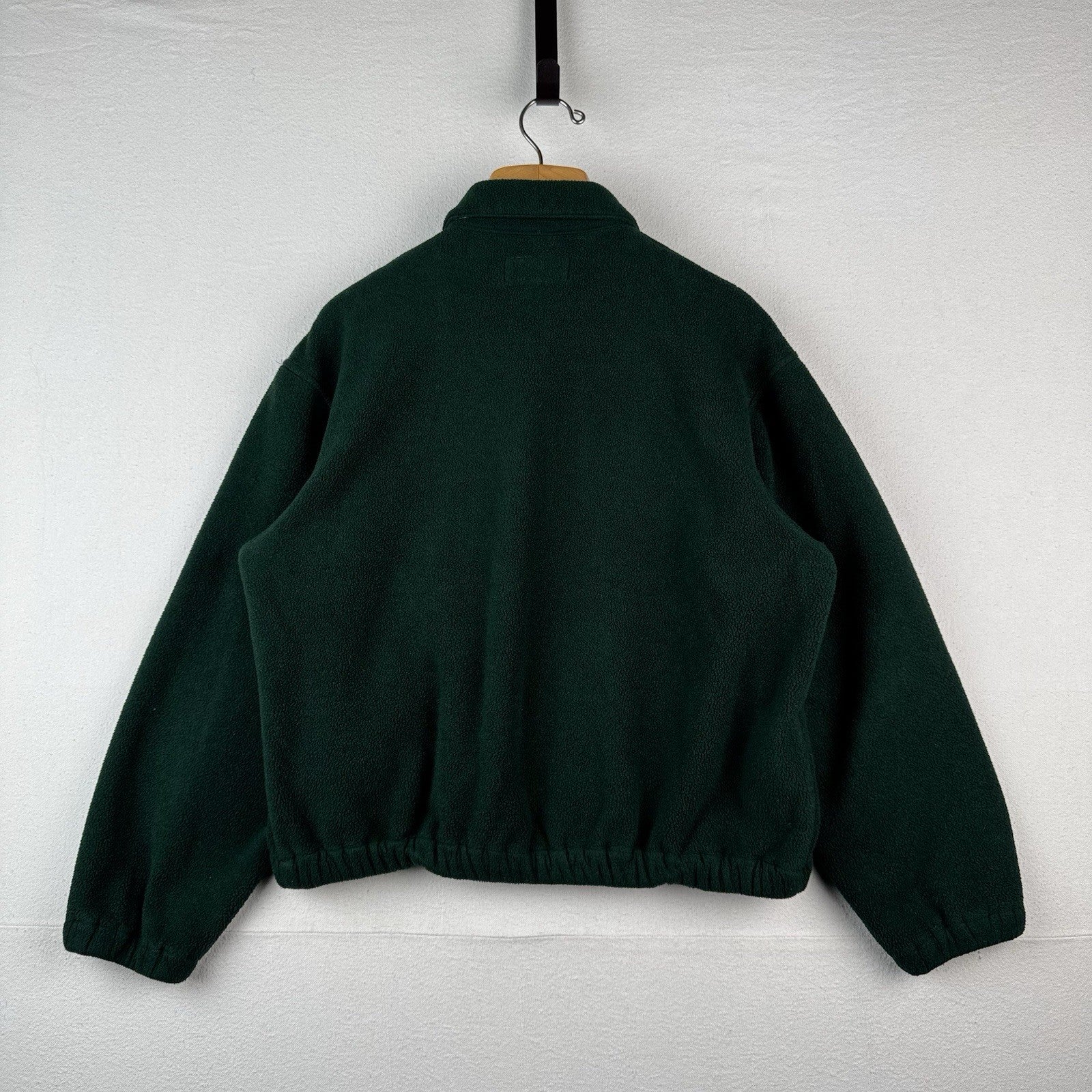 90’s Vintage Ralph Lauren Polo Sport Men’s M Green Fleece Harrington Jacket USA