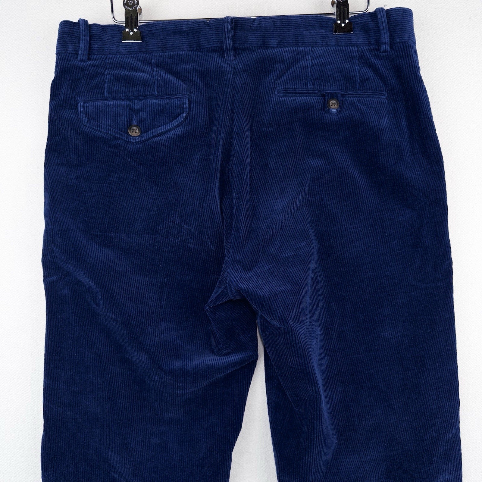 90’s Vtg Polo Ralph Lauren Suffield Corduroy Pant Mens 34x30 Blue Tab Wide Wale