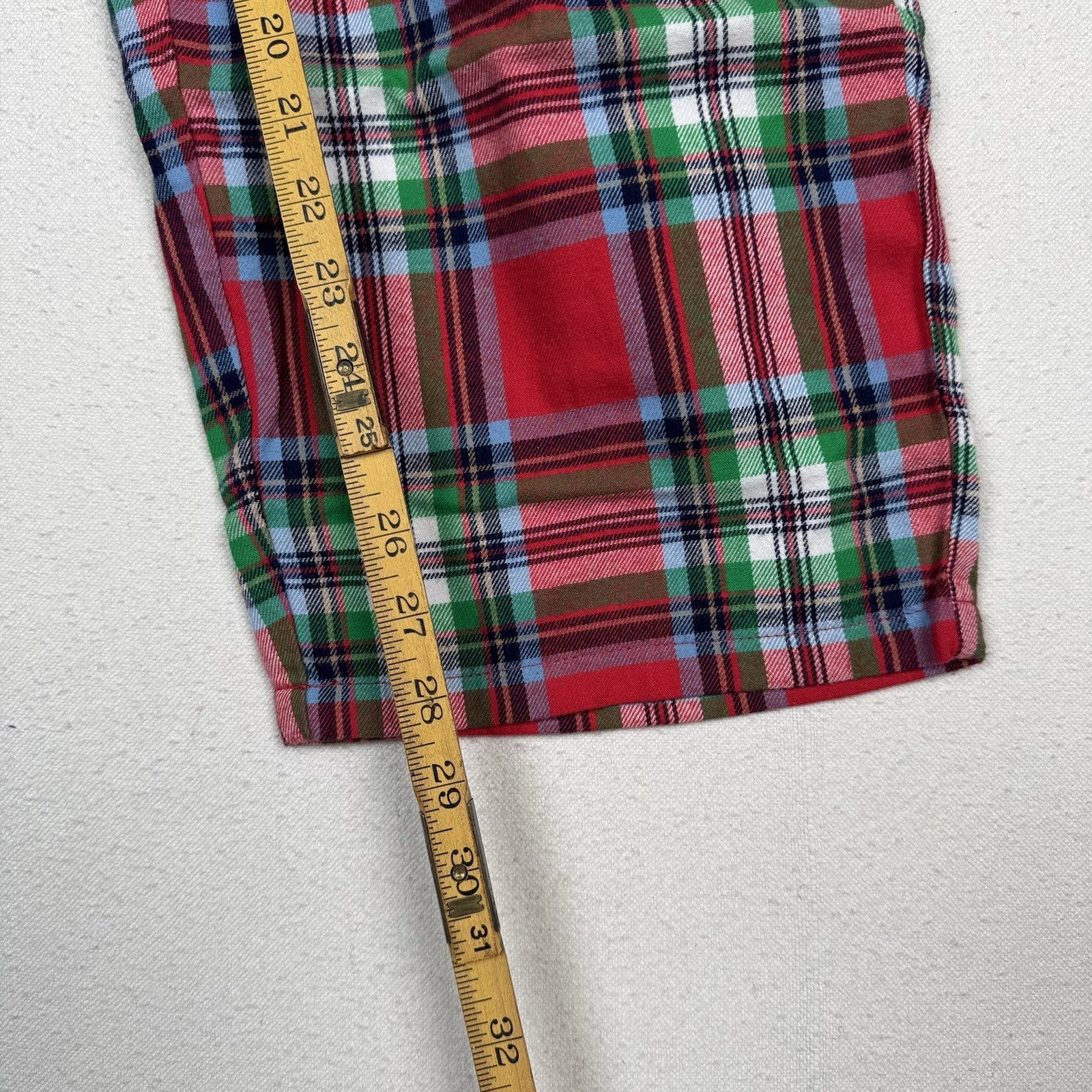 Lands End Men’s L 36-38 Colorful Flannel Plaid Lounge Pants NWOT