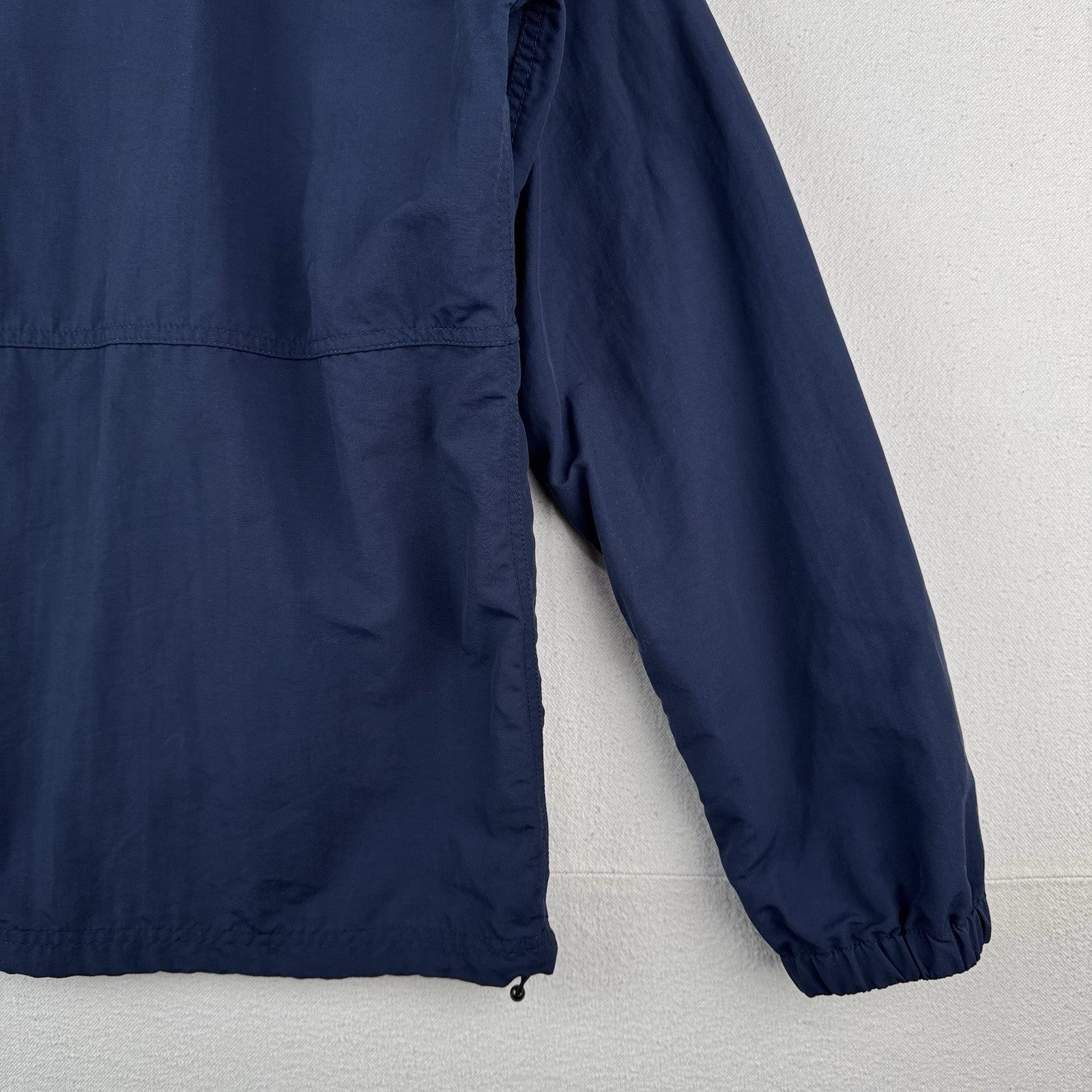 LL Bean Men's Mountain Classic Full Zip Hooded Men’s M Jacket Nautical Navy Blue