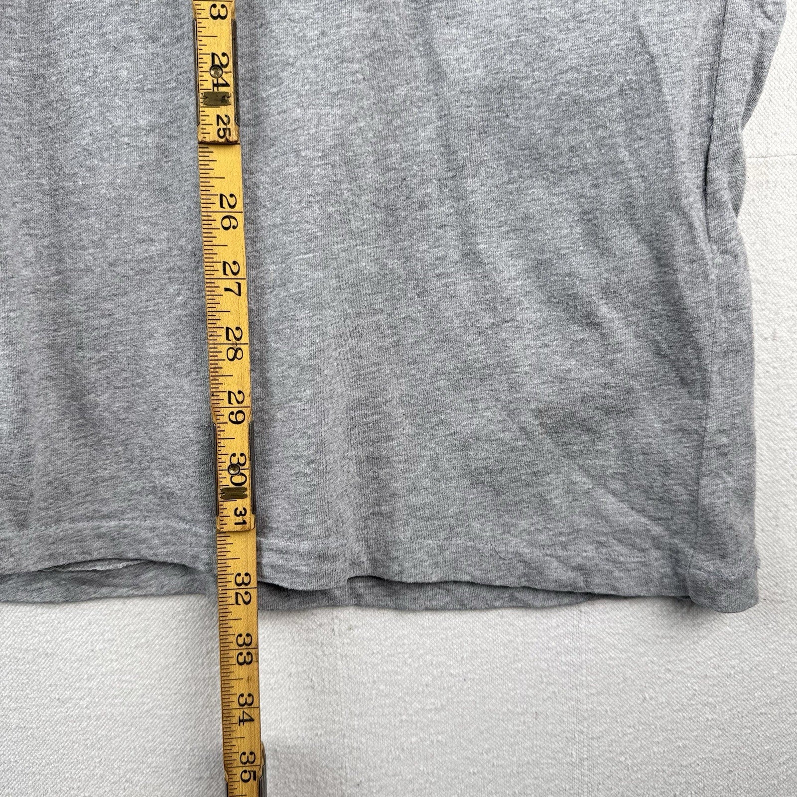 Polo Ralph Lauren Denim Polo Bear Mens 4XB T-Shirt Gray Tee