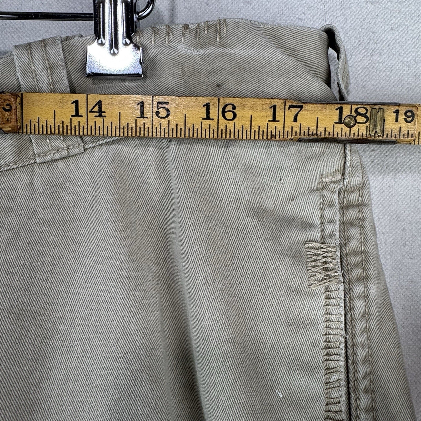 Polo Ralph Lauren Pollack Paint Splatter Distressed Buckle Back Chino Pant 36x30