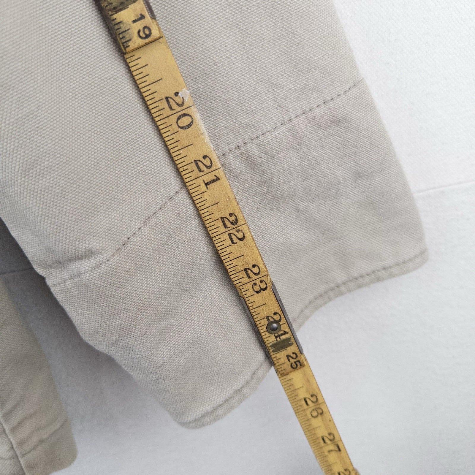 90’s Vtg J Crew Men’s M (46) Heavy Canvas Chore Field Coat Jacket Sherpa Lining