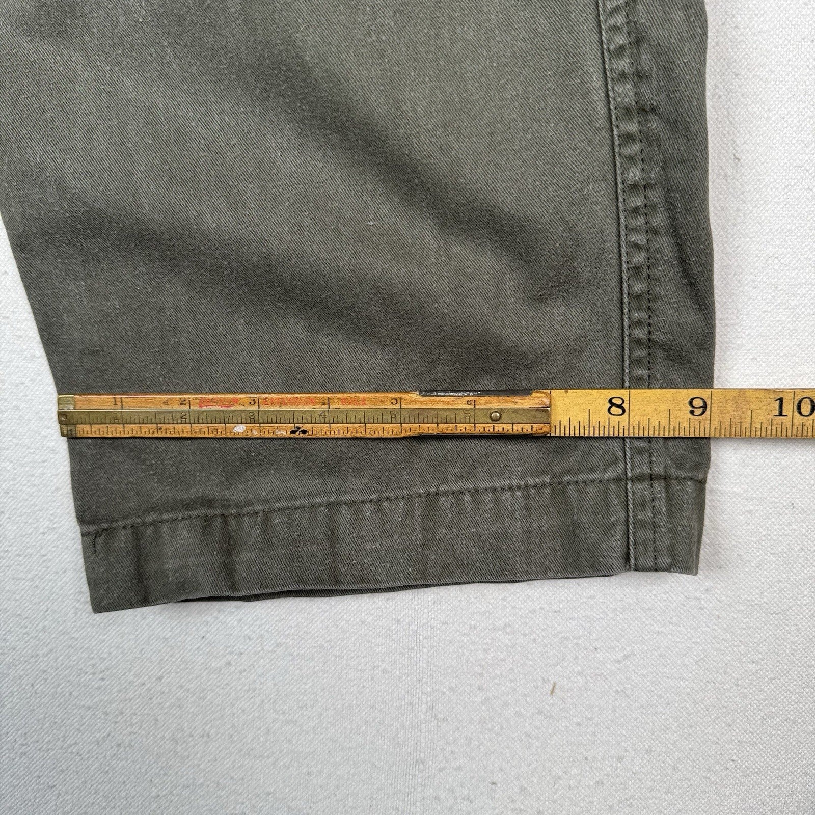 Vintage Gap Cargo Pants Mens 34x34 Olive Green Cotton Utility Pockets