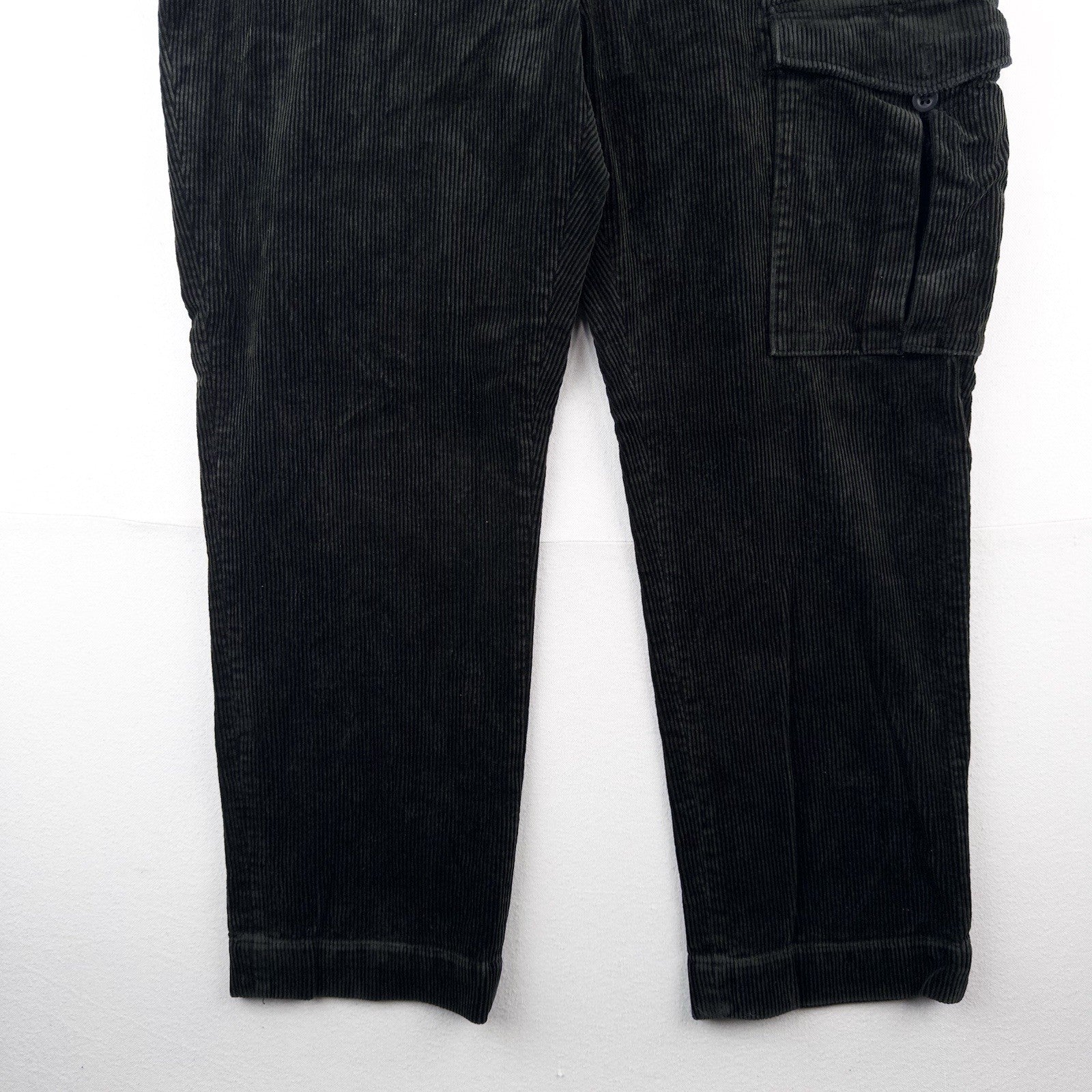 90’s Vtg Polo Ralph Lauren Corduroy Cargo Pants Men’s 38x30 Green Baggy