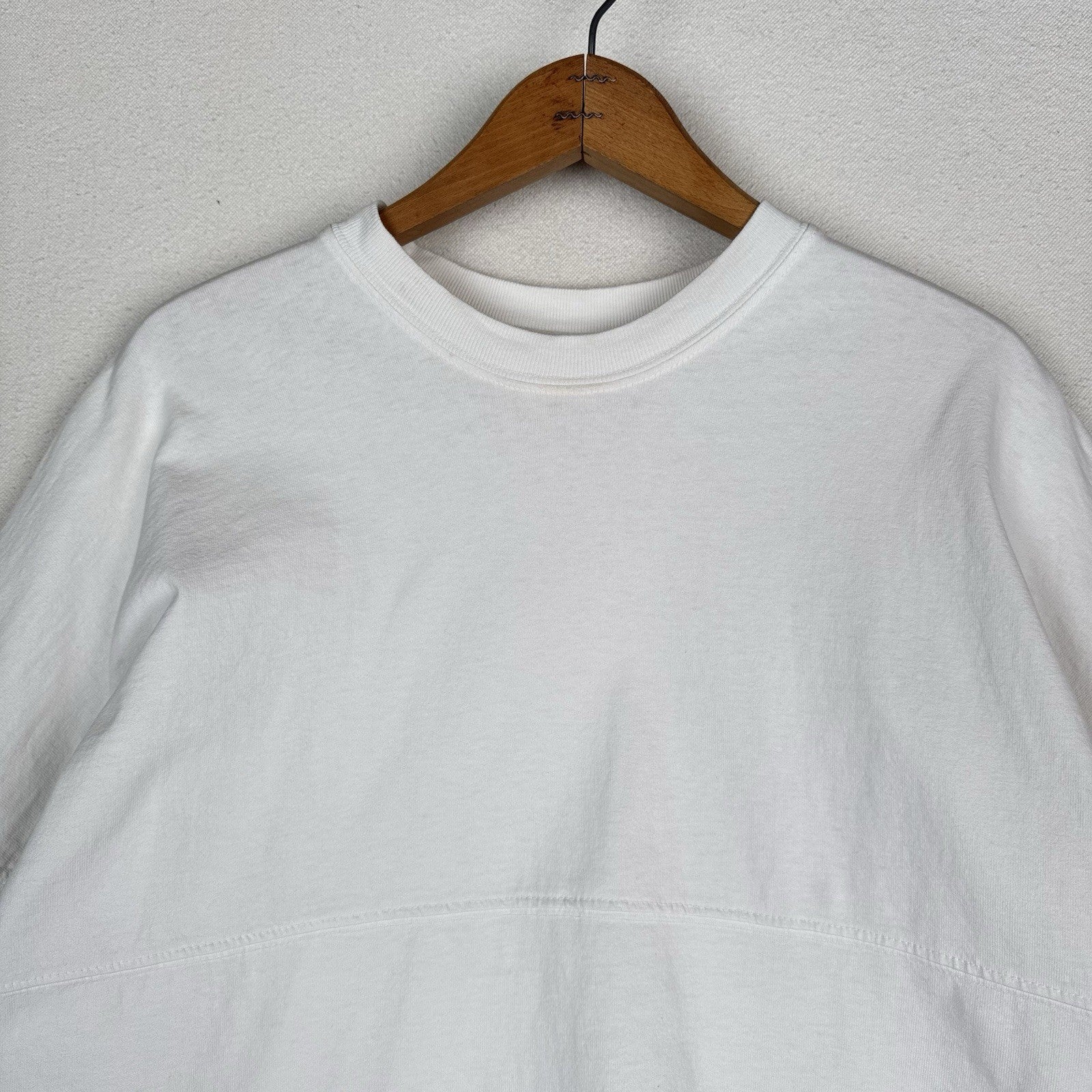 Nantucket Spirit Jersey Shirt Women’s Medium White Long Sleeve Cape Cod Made USA