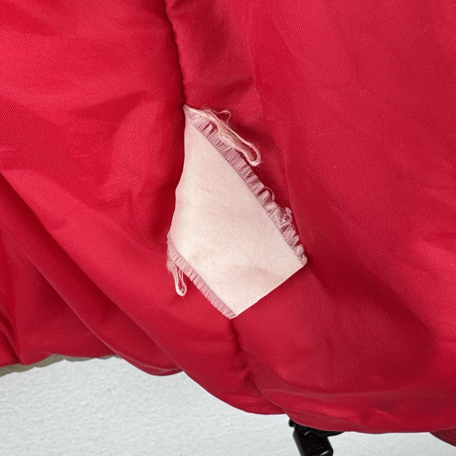 90’s Vtg Columbia Sportswear Portland Women's Large Red Hooded Parka Jacket Coat