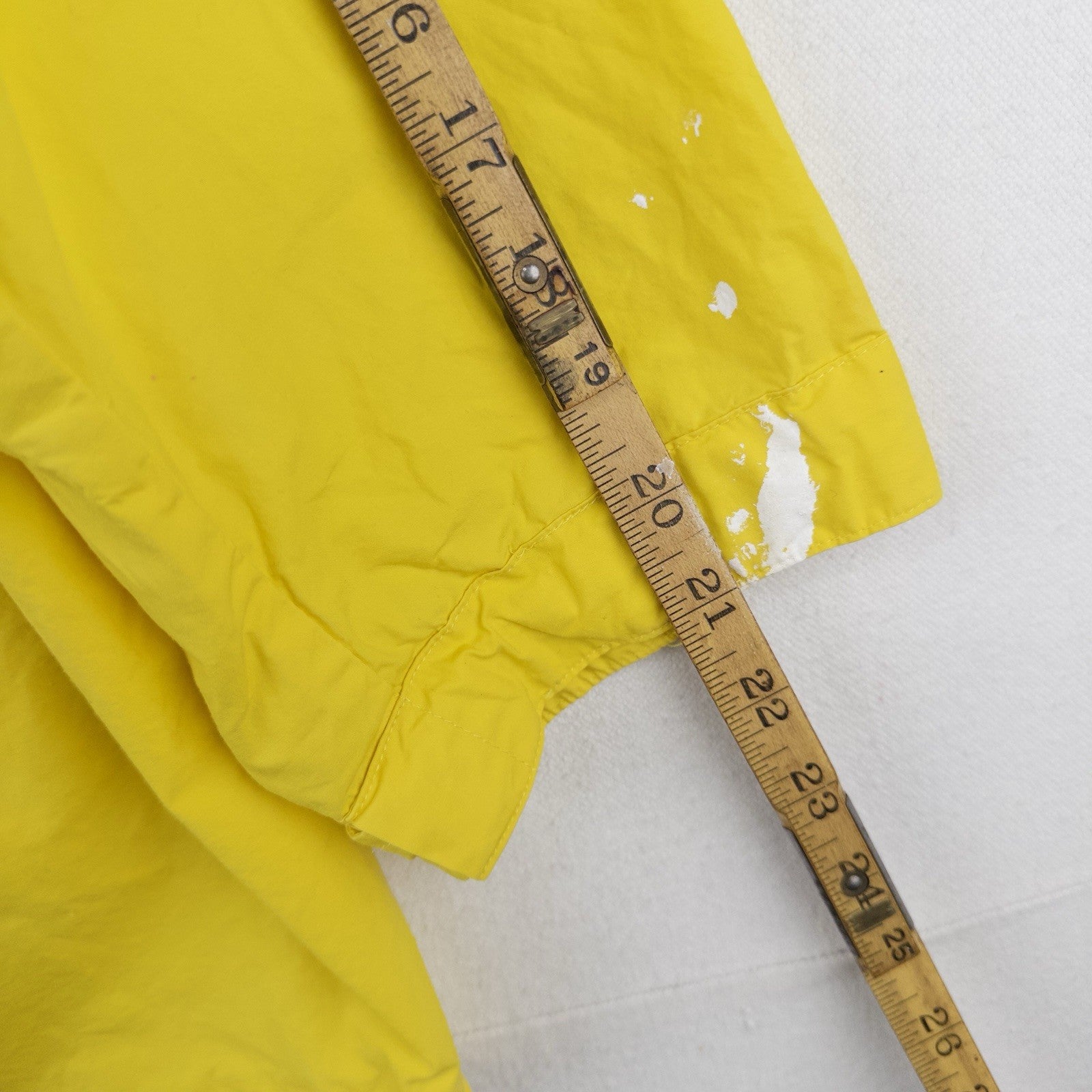 80’s Vtg Ralph Lauren Circle Logo Yellow Painted Marsh Summer Jacket Men’s Large