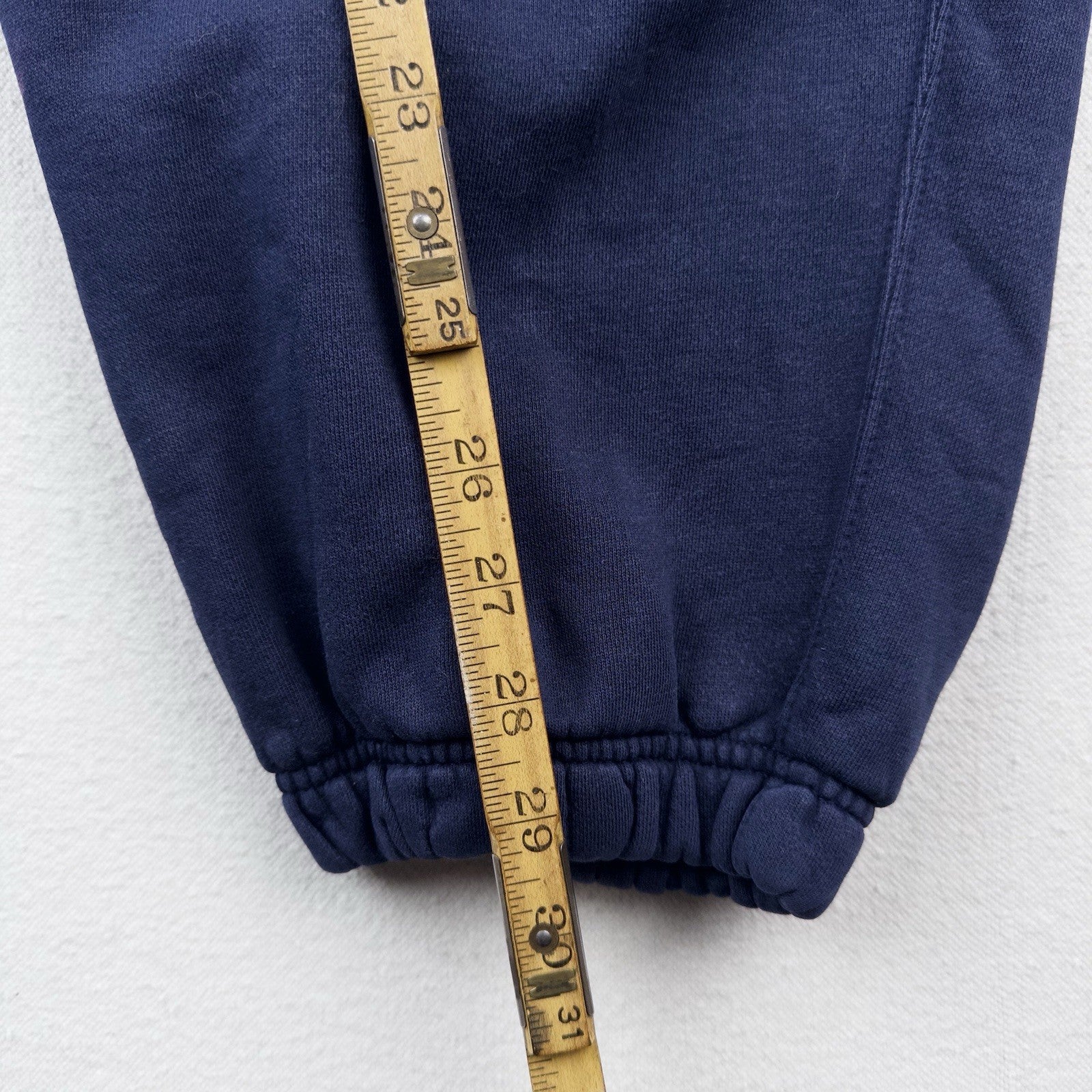 90’s Vtg Polo Ralph Lauren Men’s L Sweatpants Jogger Pants Cotton Navy *Read