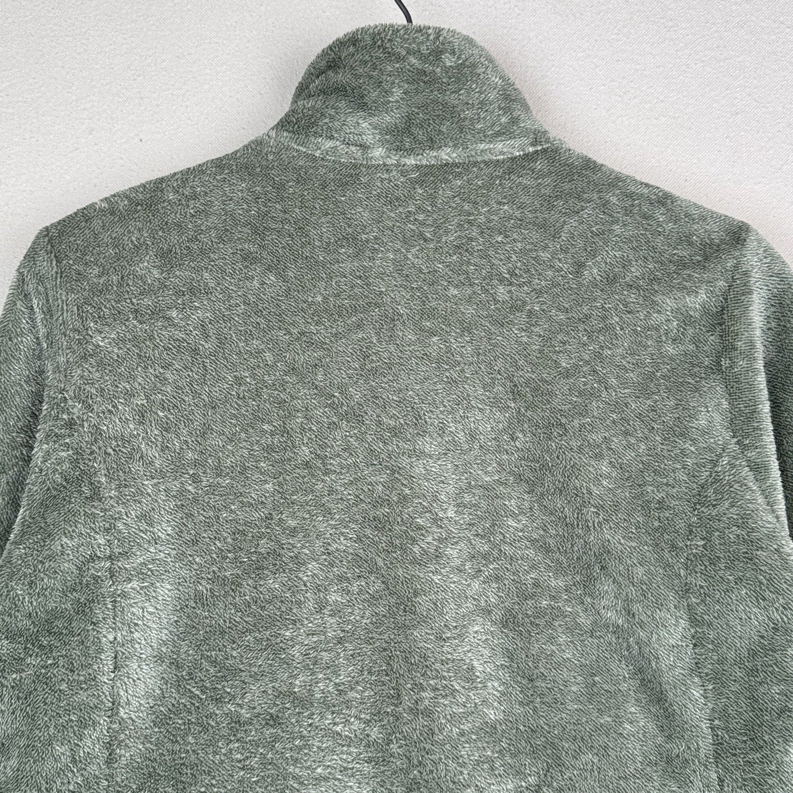 Gerry Women’s Everest Sherpa Fleece Jacket Full Zip Sea Green Large