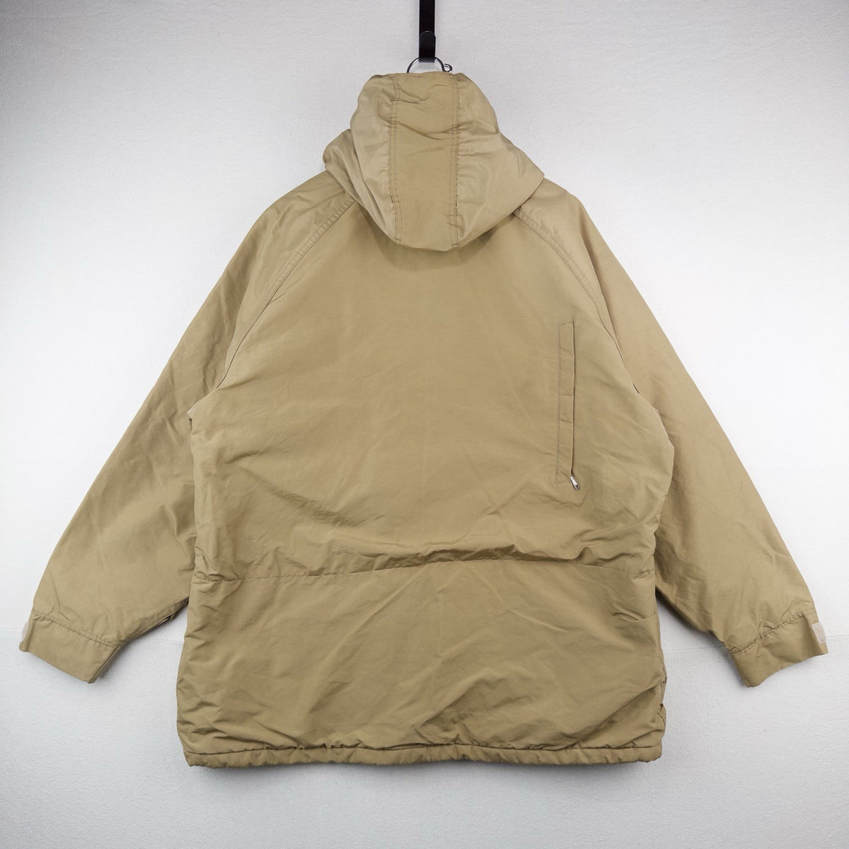 70’s Vtg Orvis Fishing Tackle Wool Blanket Lined Jacket Parka Men's XL Tan Brown