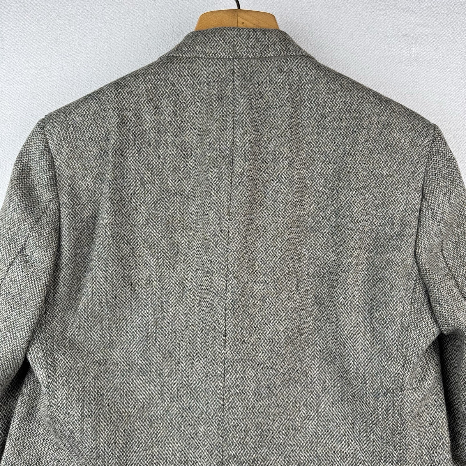 The Andover Shop Herringbone Wool Blazer Jacket Sport Coat Men’s 42 21”x30” USA