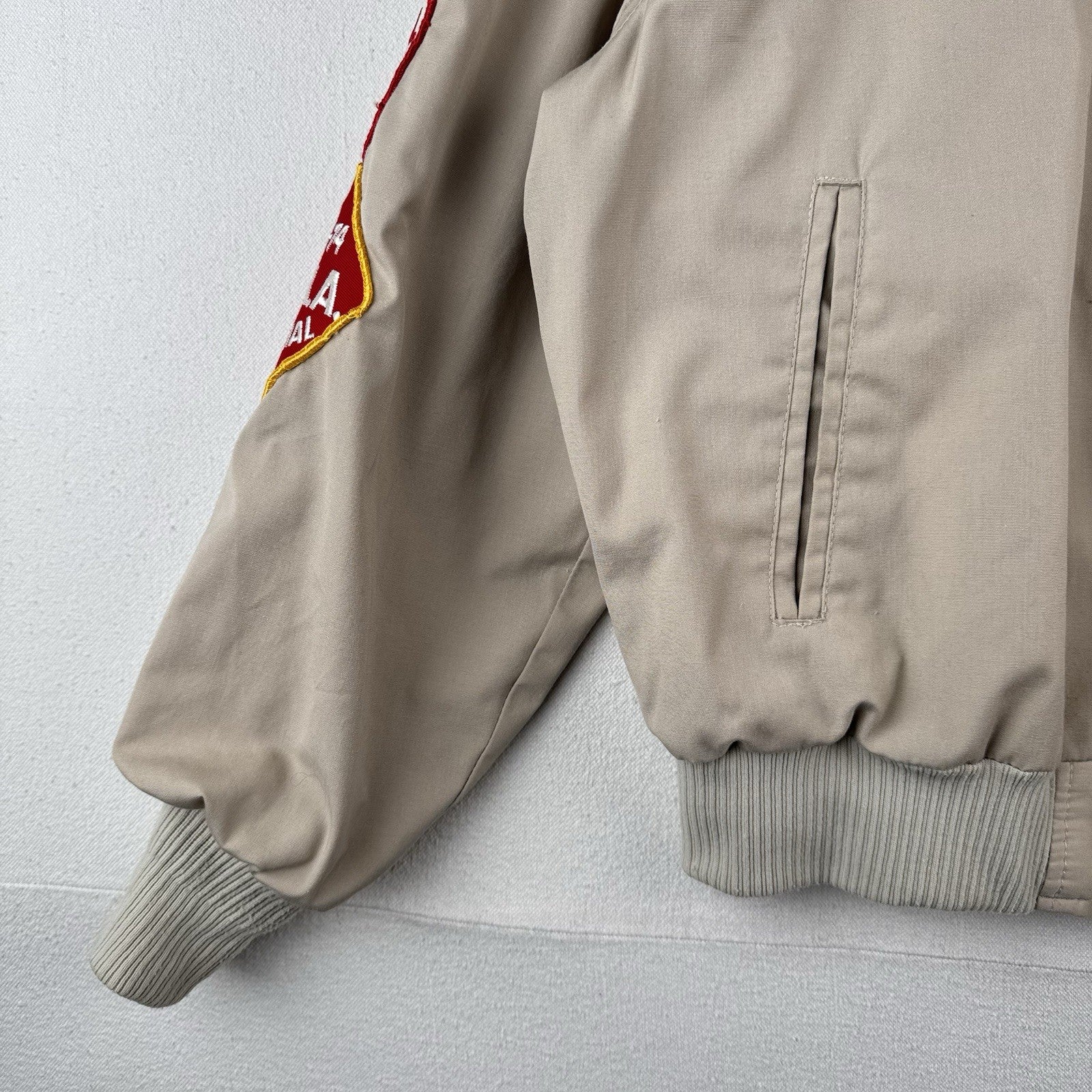 70’s Vtg Field & Stream Gordon & Ferguson Men's 44 Bomber Jacket WIAA Patches