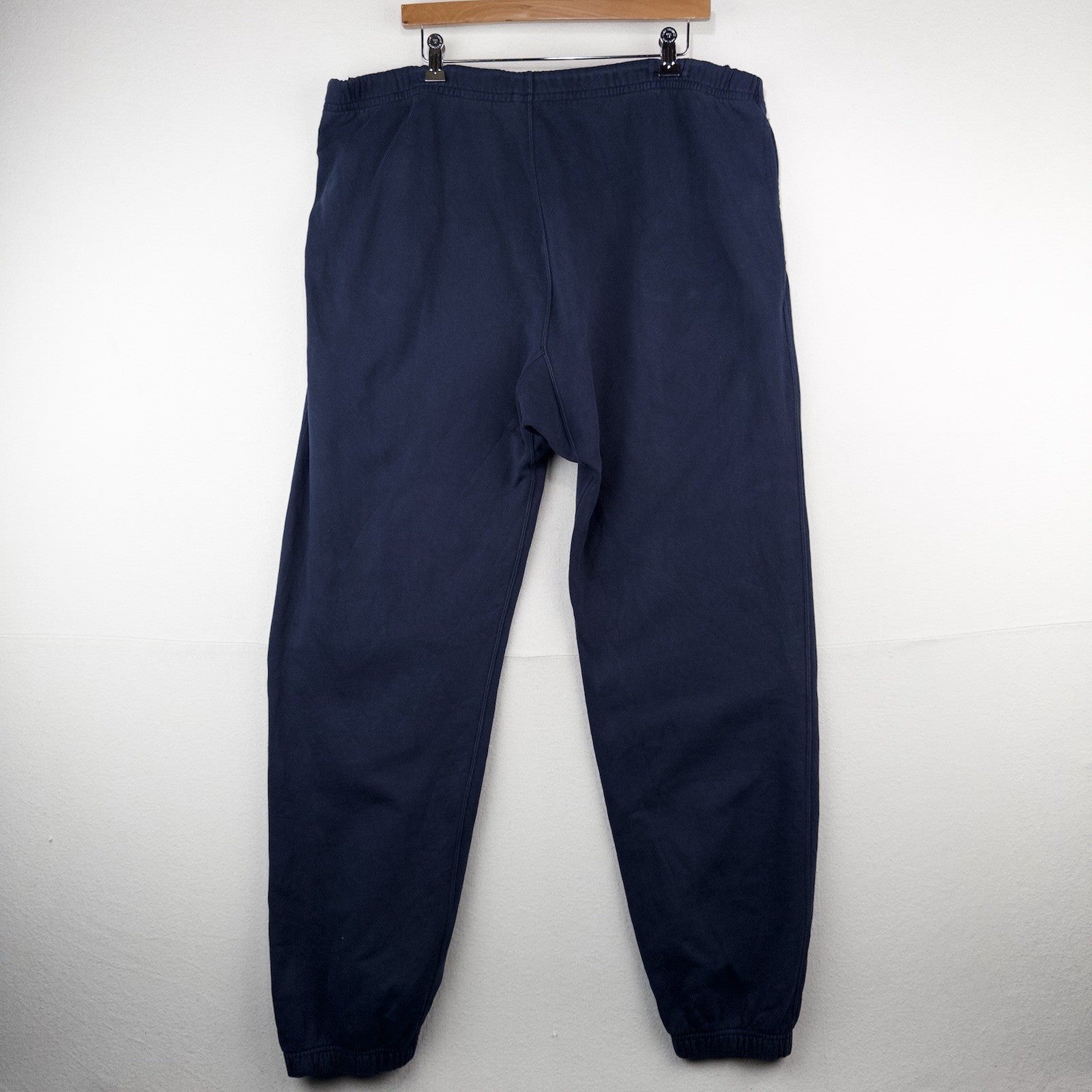 90's Vtg Polo Ralph Lauren Men's XL Sweatpants Jogger Pants Cotton Navy Blue
