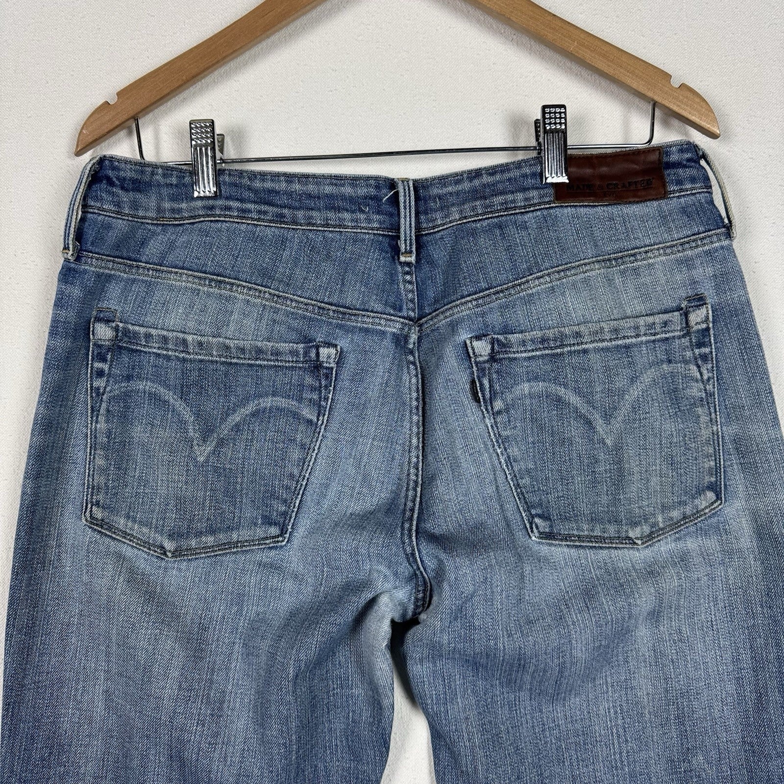 Made & Crafted Levi's Blue Medium Wash Marker Tapered Jeans Women’s Size 28x32