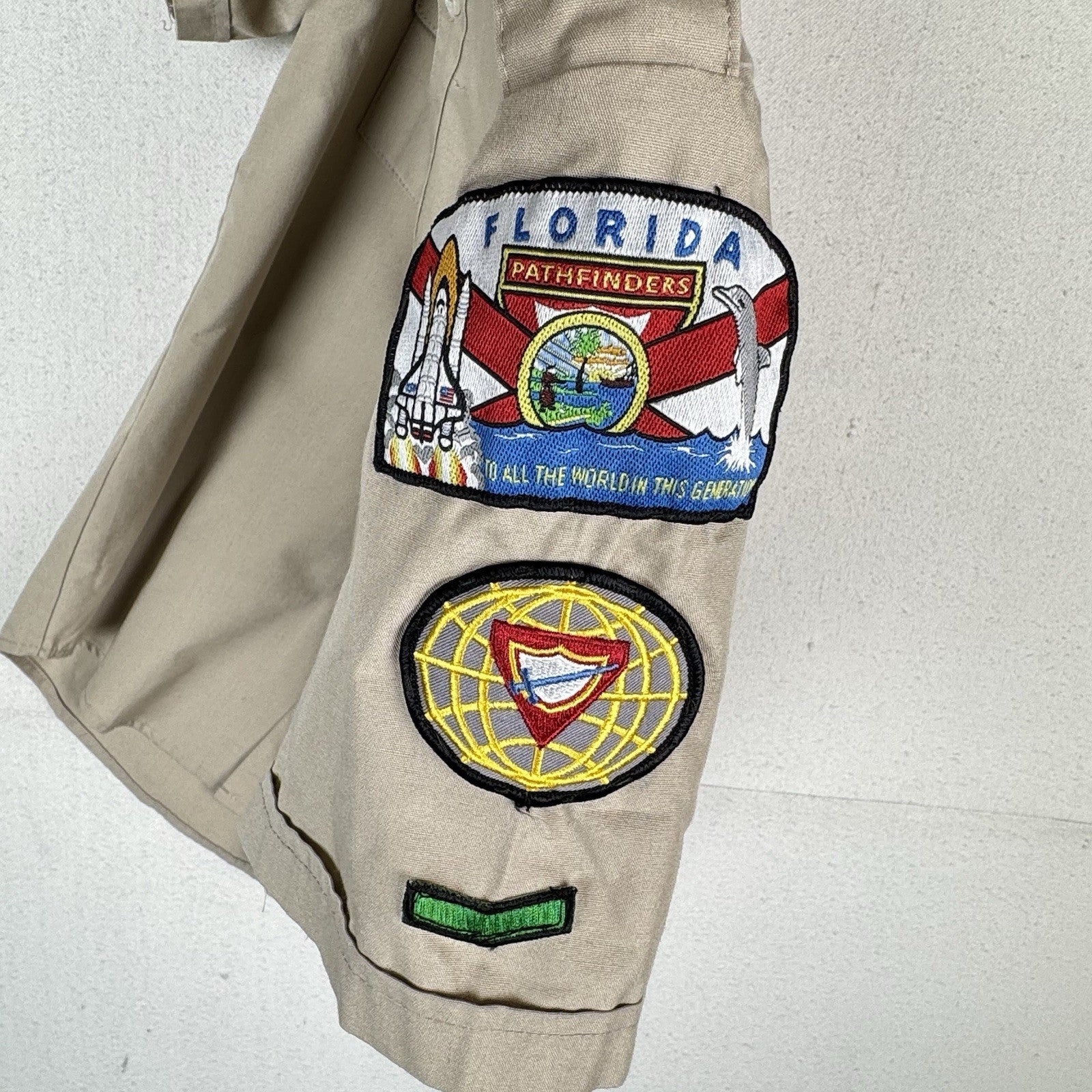 SDA Adventist Youth 14/16 Pathfinder Explorer Short Sleeve Uniform Shirt