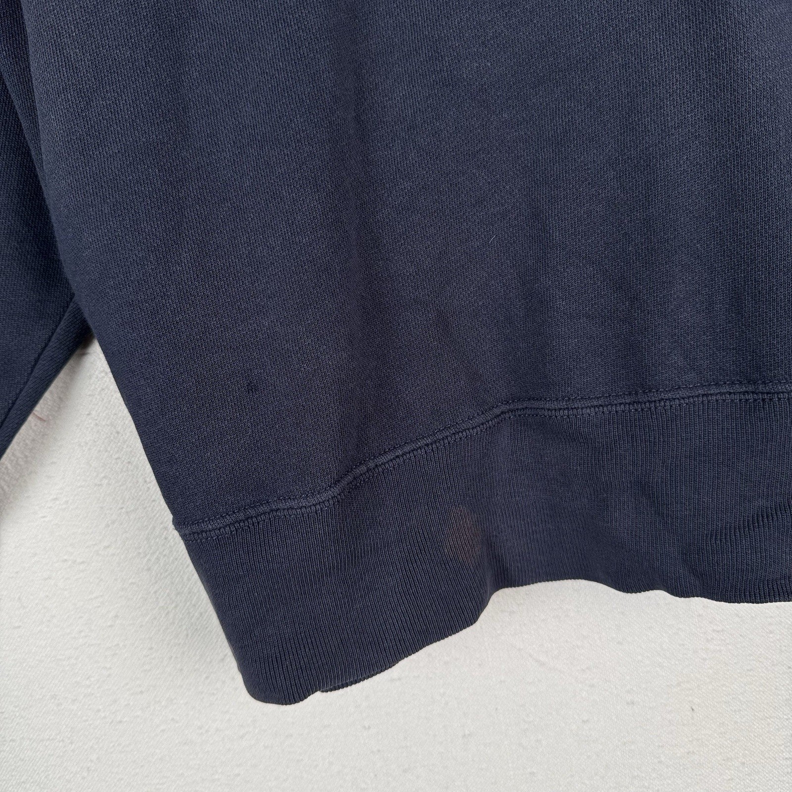 90’s Vtg Polo Jeans Co Ralph Lauren Men’s 2XL RL Letterman Full Zip Hoodie Blue