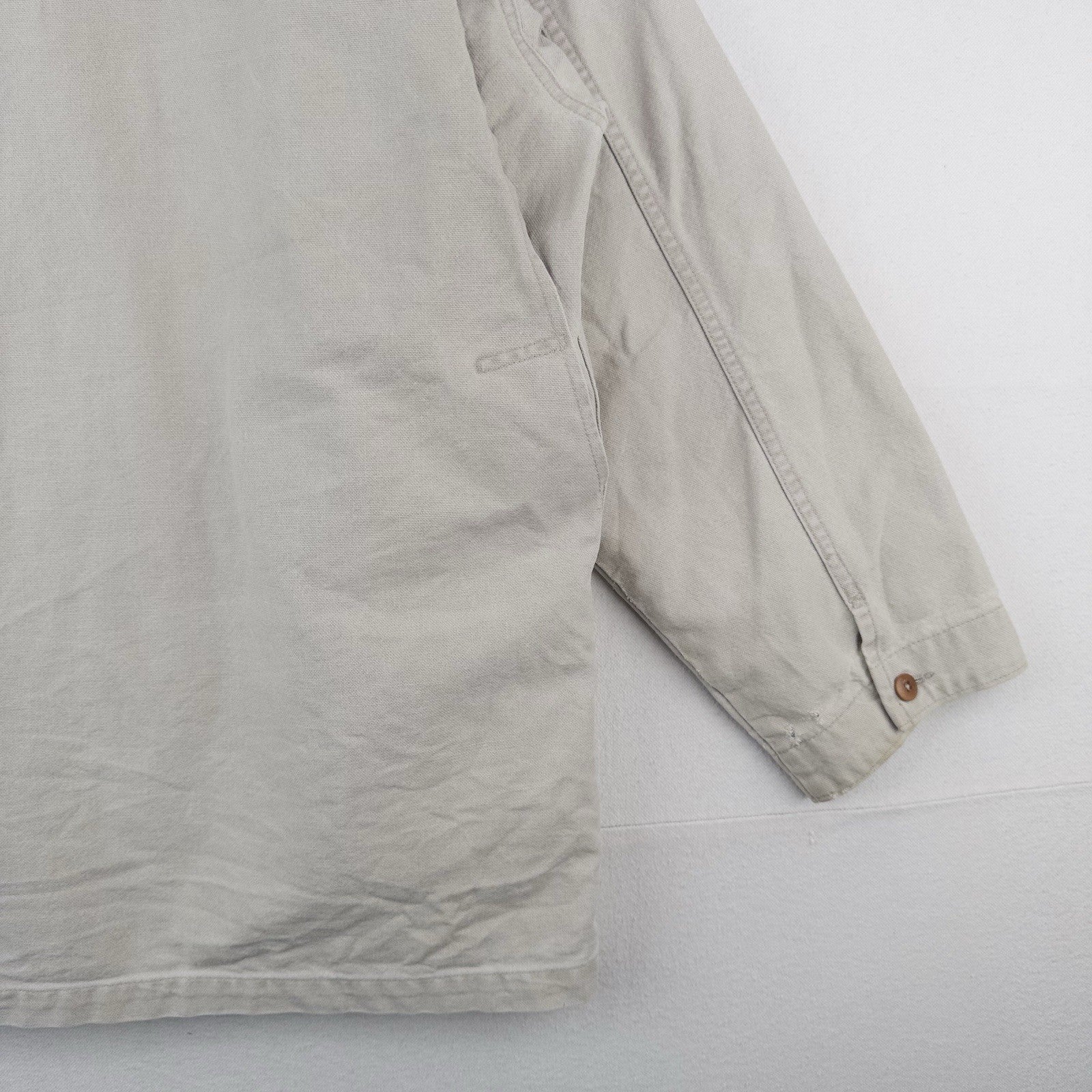 80’s Vtg LL Bean Unisex M (44) Duck Canvas Field Chore Coat Jacket Wool Liner