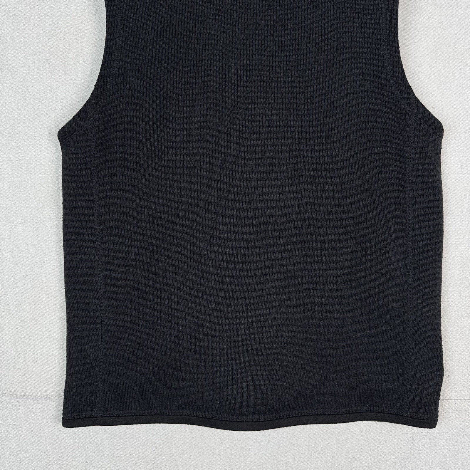 Patagonia Better Sweater Fleece Vest Men’s Large Black Full Zip Sleeveless