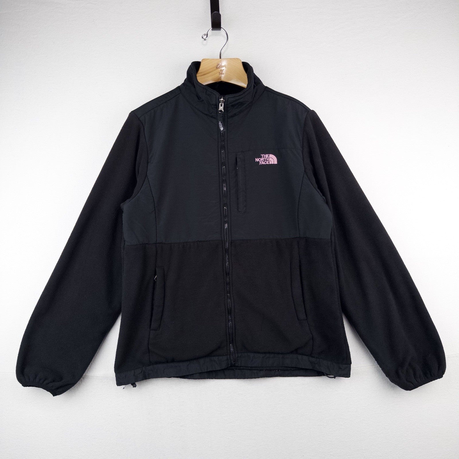 The North Face Women’s 2XL Black Denali Jacket Polartec Breast Cancer Awareness
