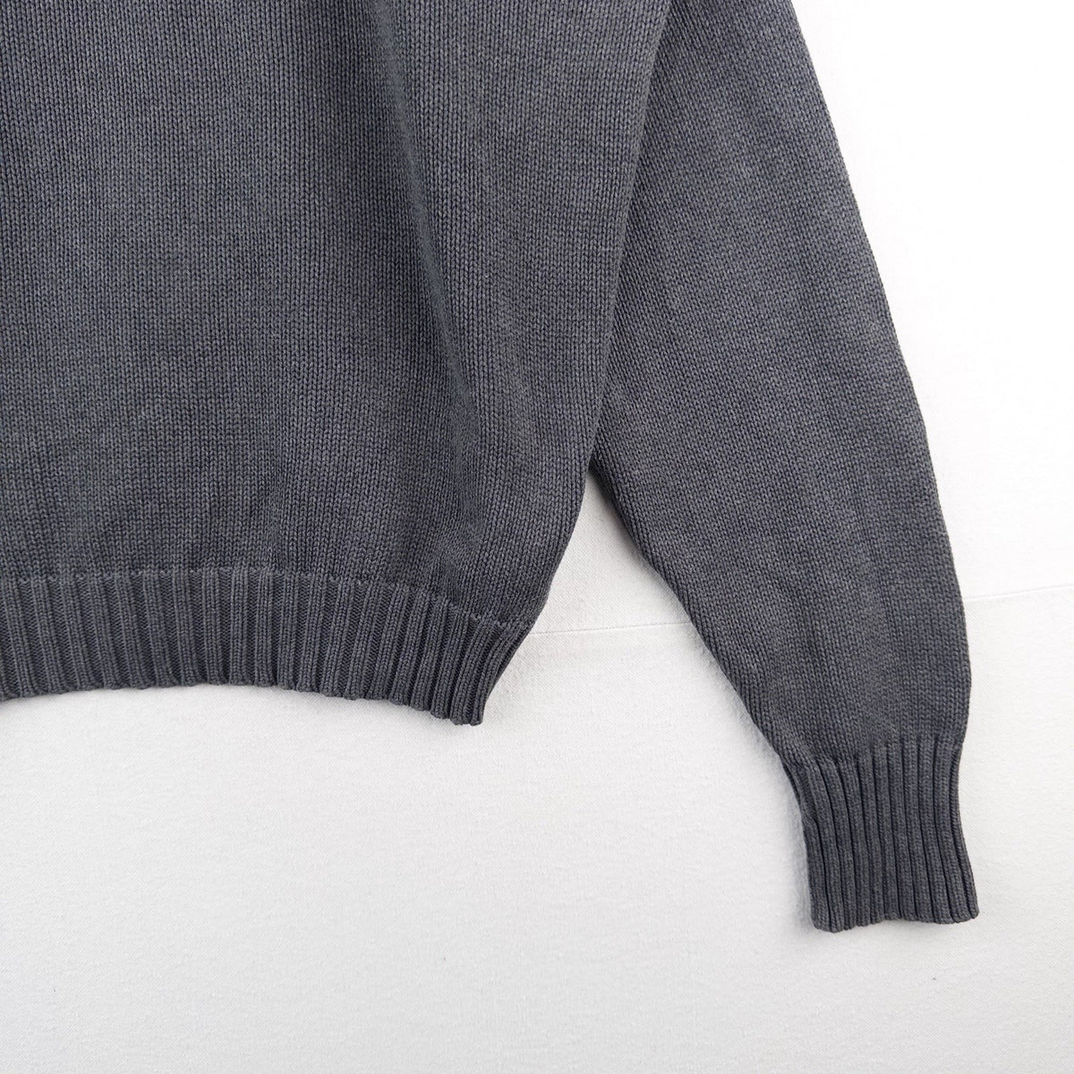 90’s Vintage Polo Ralph Lauren Mens XL Sweater Gray Knit Crew Neck *Read