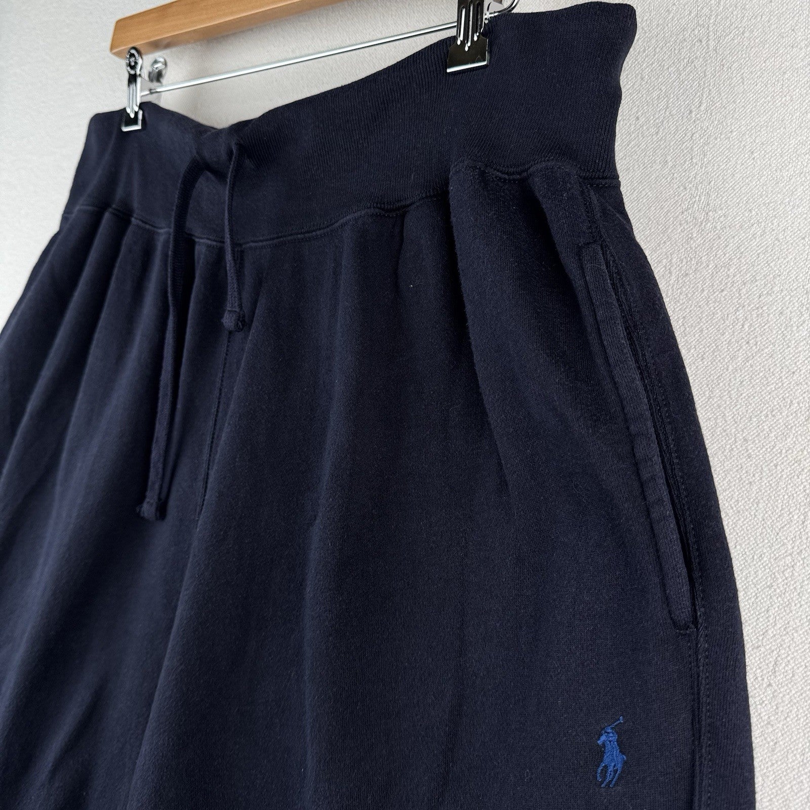 90’s Vtg Polo Ralph Lauren Sweatpants Mens 2XLT Navy Blue Pony Logo Joggers