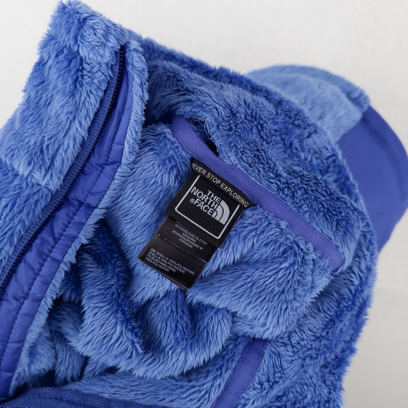 The North Face Women’s Small Osito Purple Fuzzy Fleece Vest