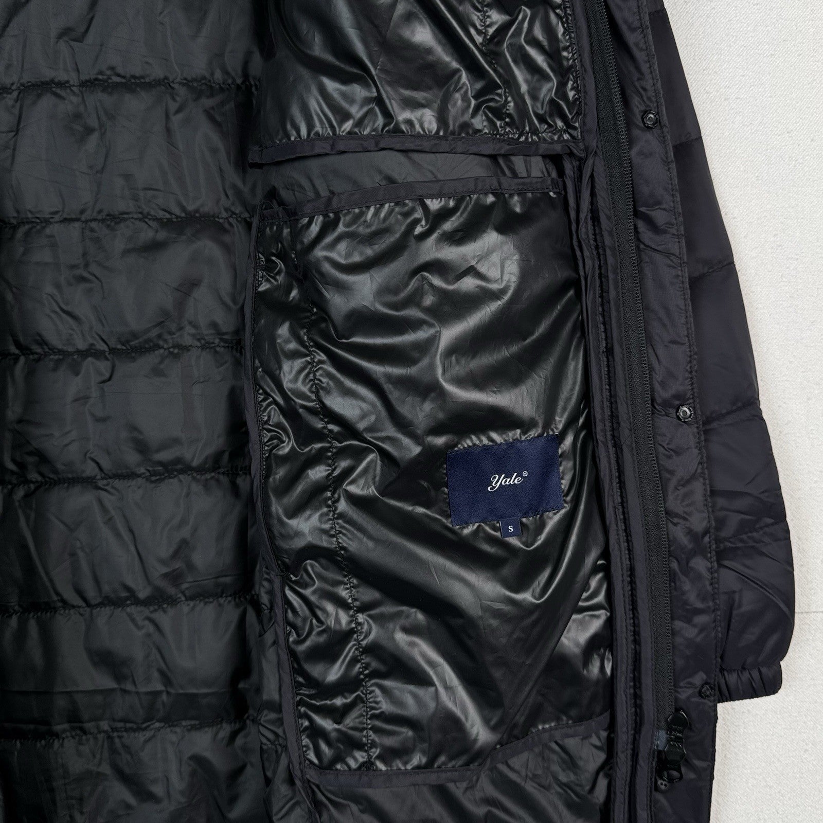 Primaloft Yale Long Insulated Packable Jacket Water Repellent Wind Resistant